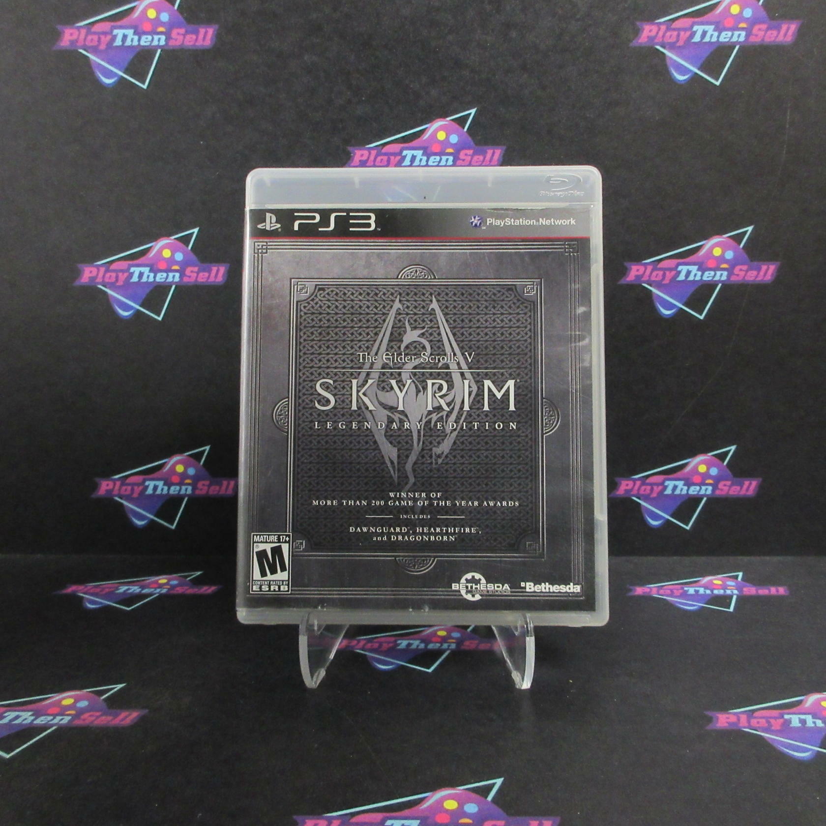 Elder Scrolls V Skyrim Legendary Edition PS3 + Map Complete - Very Good