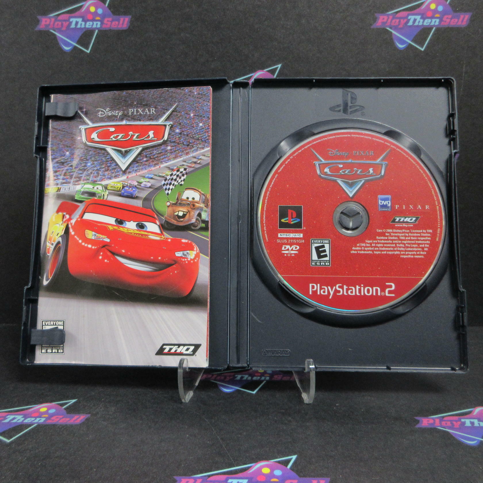 Cars PS2 PlayStation 2 GH Complete - Very Good