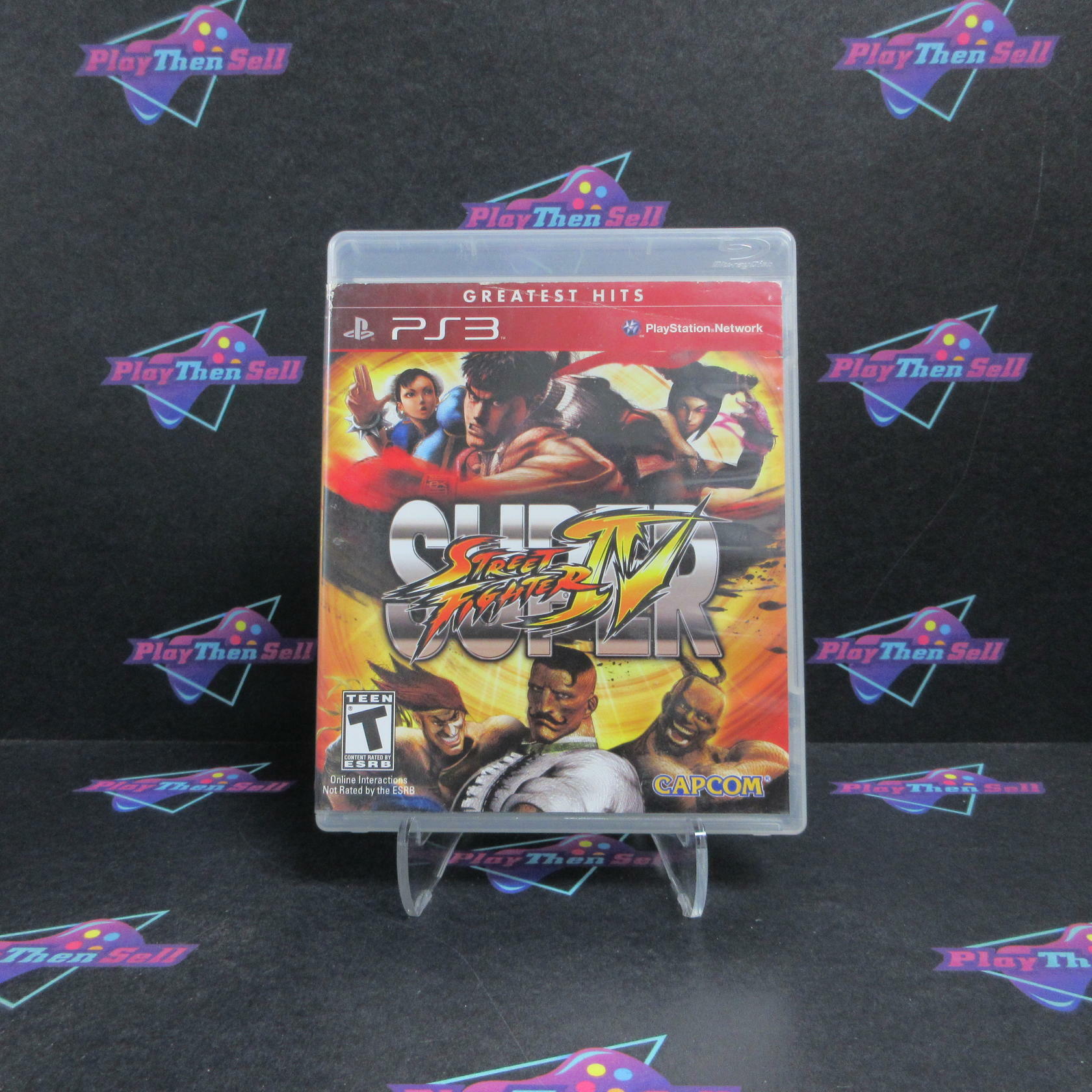Super Street Fighter IV PS3 PlayStation 3 GH Complete - Very Good