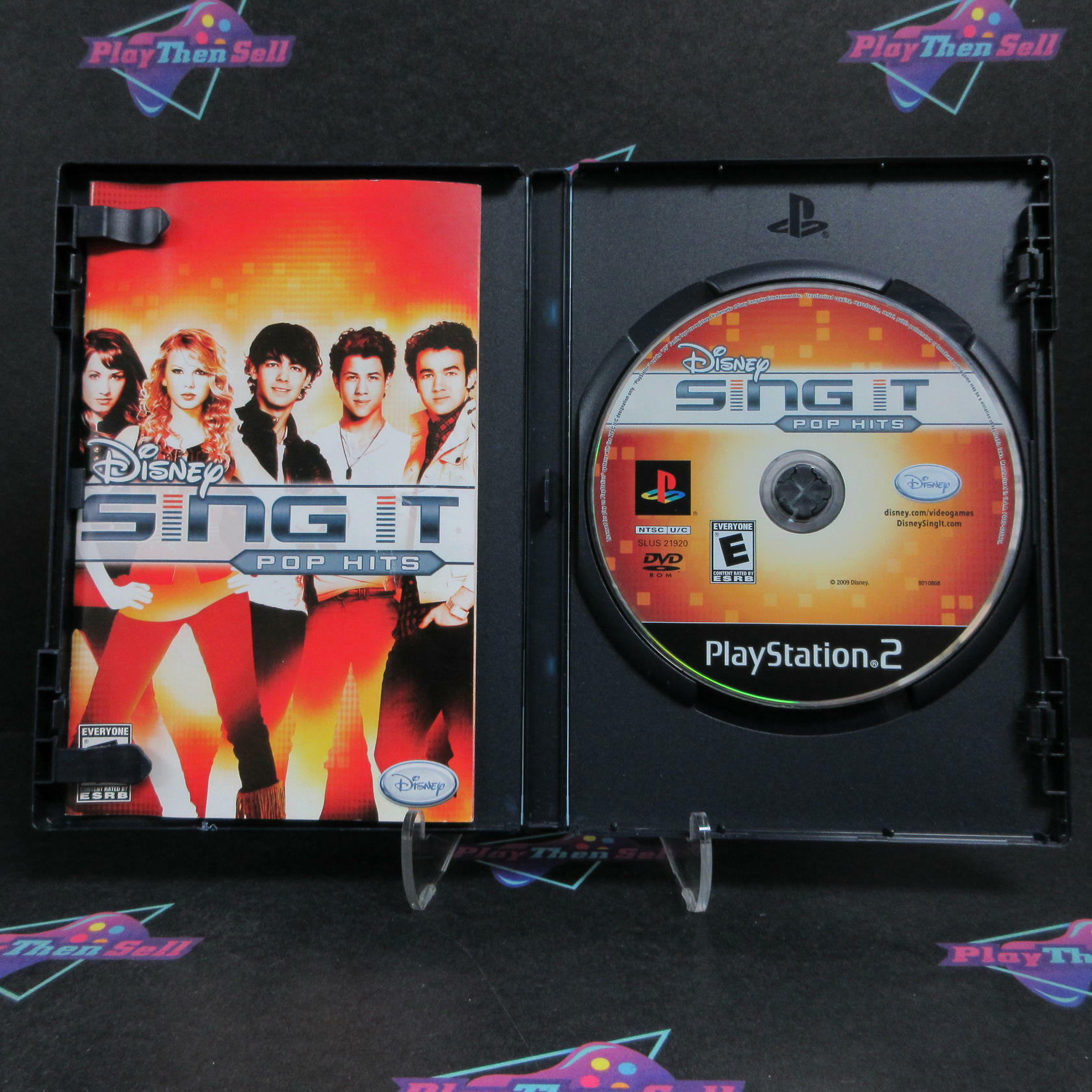 Disney Sing It Pop Hits PS2 PlayStation 2 Complete - Very Good