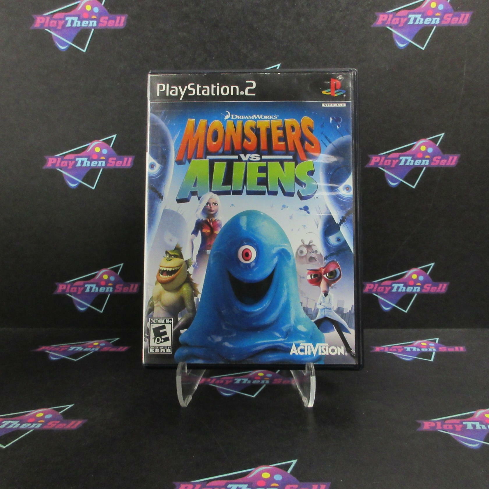 Monsters vs. Aliens PS2 PlayStation 2 Complete - Very Good