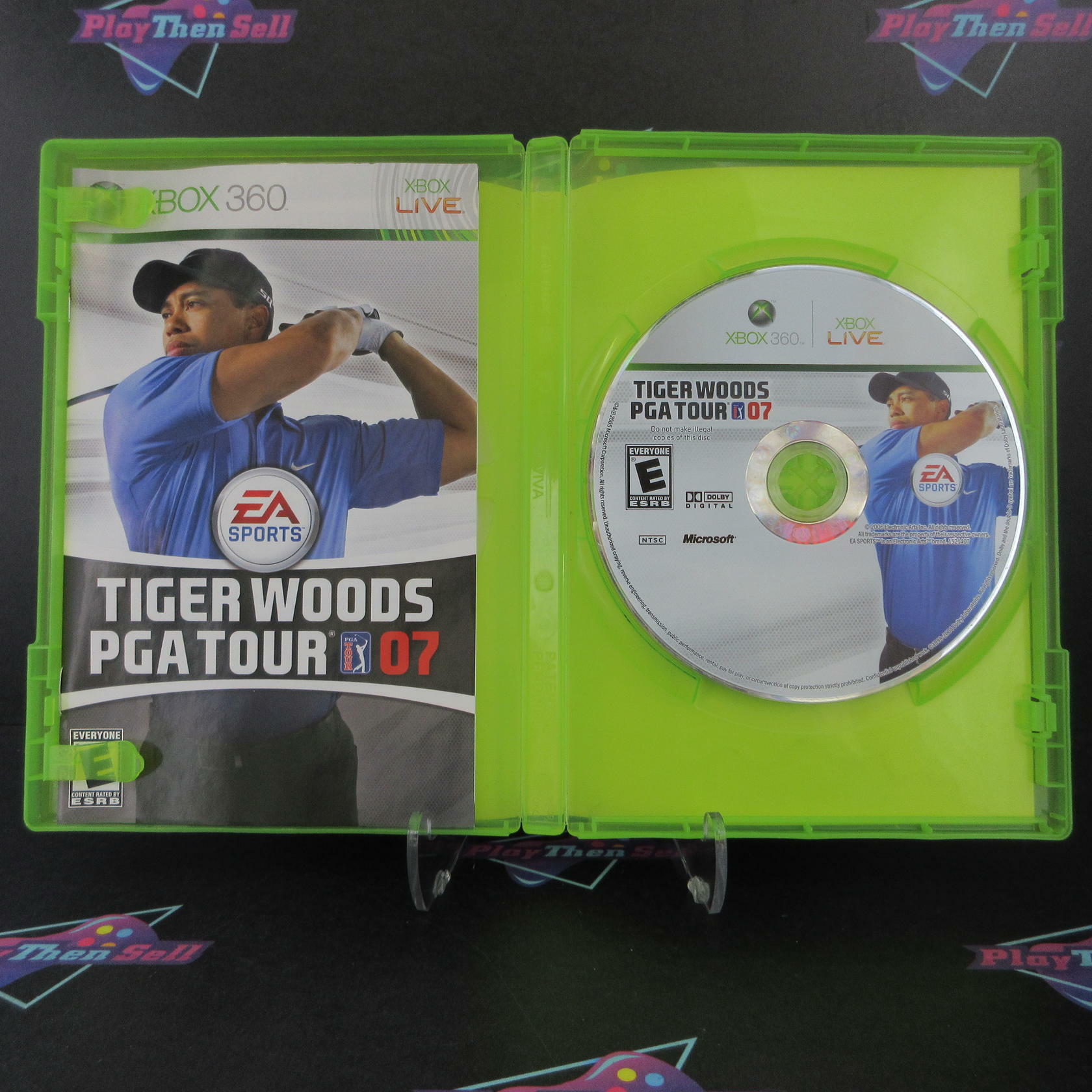 Tiger Woods PGA Tour 07 Xbox 360 Complete - Very Good