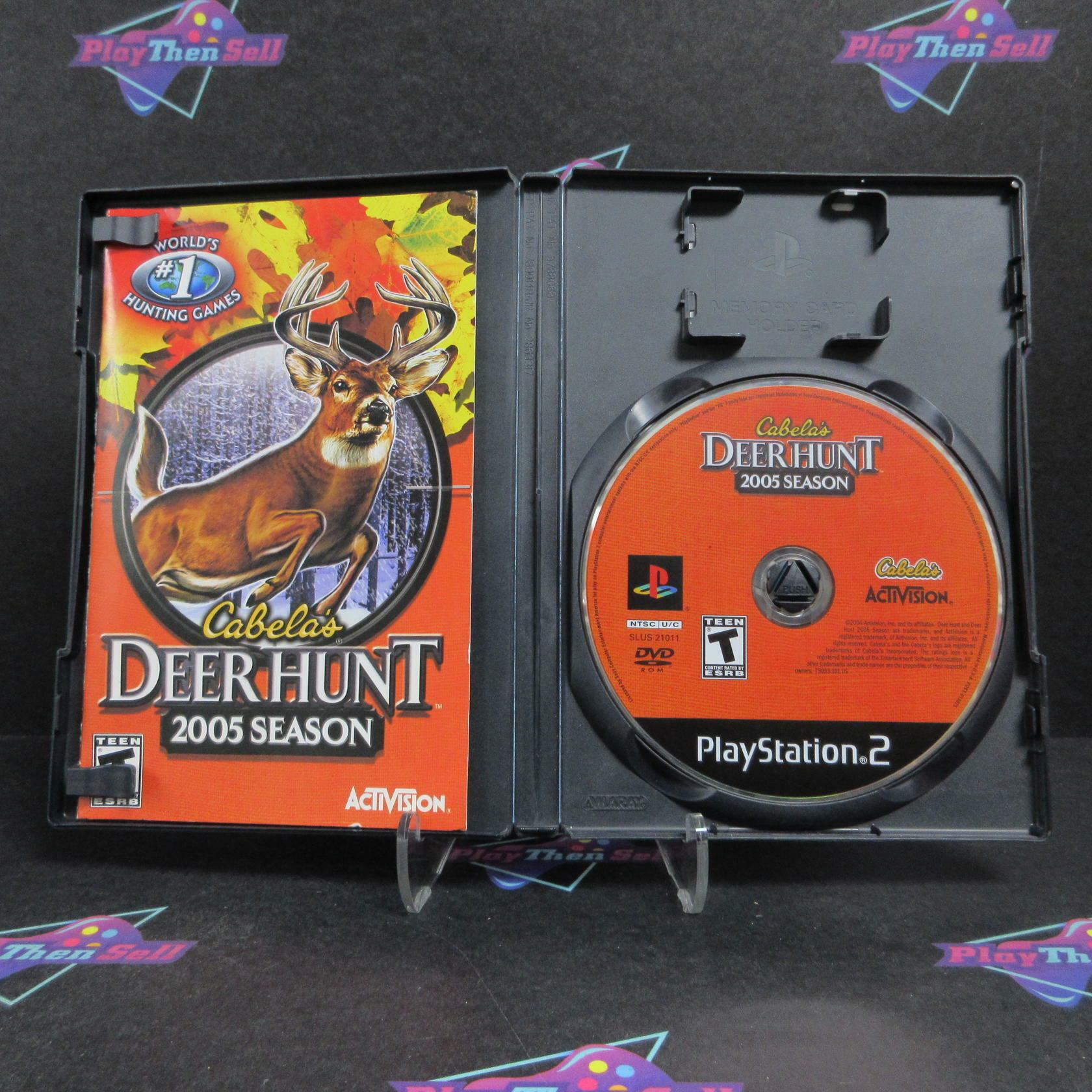 Cabela's Deer Hunt 2005 PS2 PlayStation 2 + Reg Card Complete - Very Good