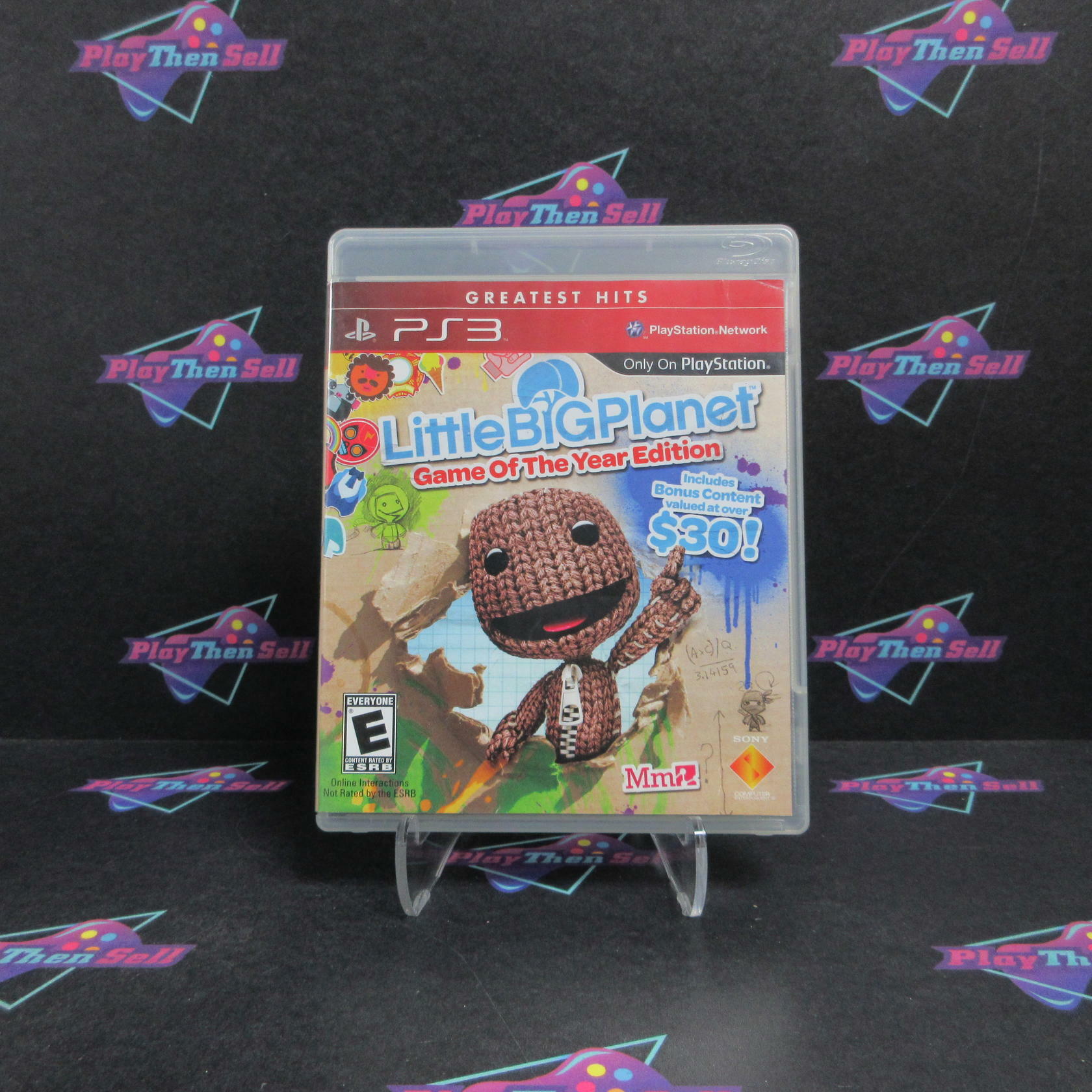 Little Big Planet Game of the Year PS3 PlayStation 3 GH Complete - Very Good