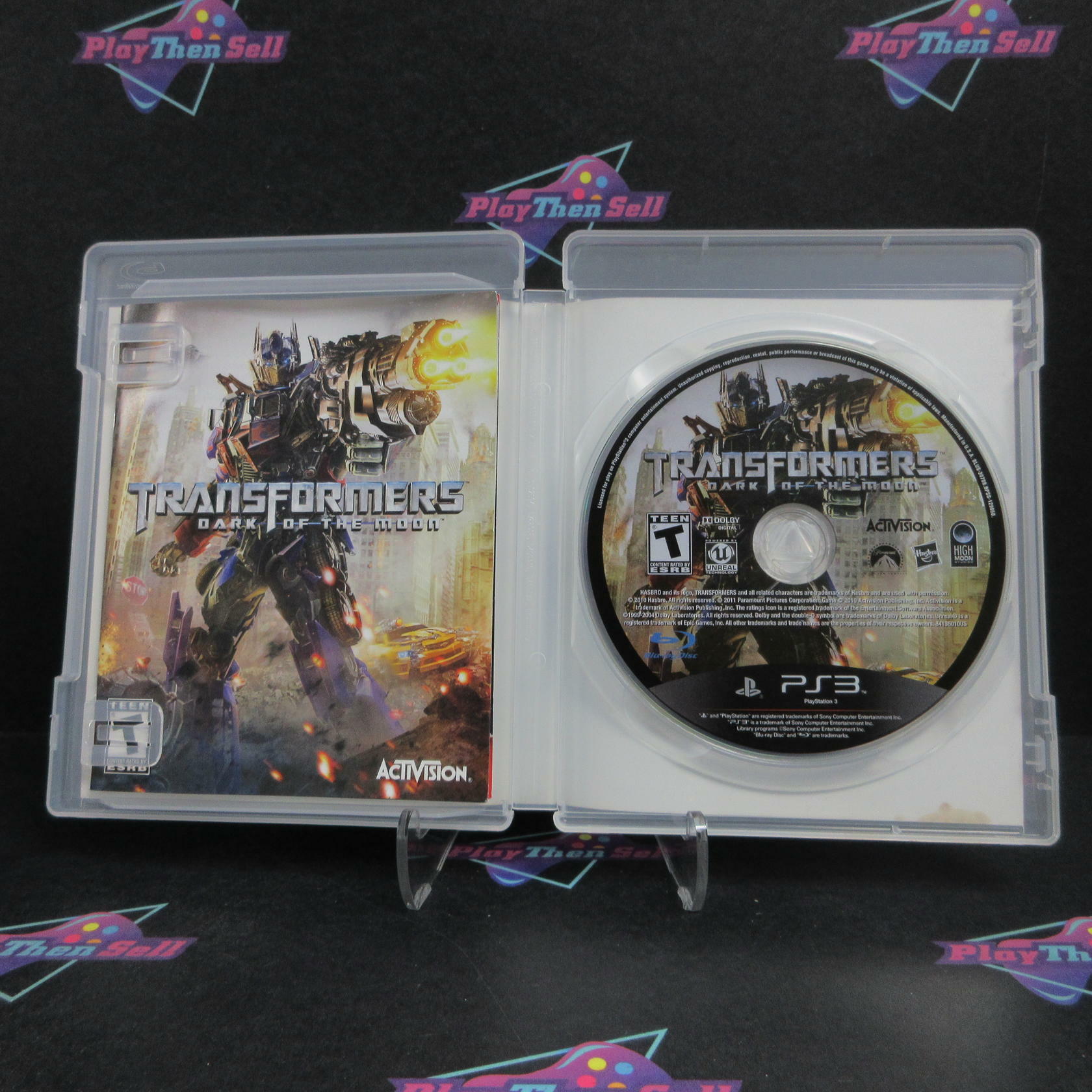 Transformers Dark of the Moon PS3 PlayStation 3 Complete - Very Good