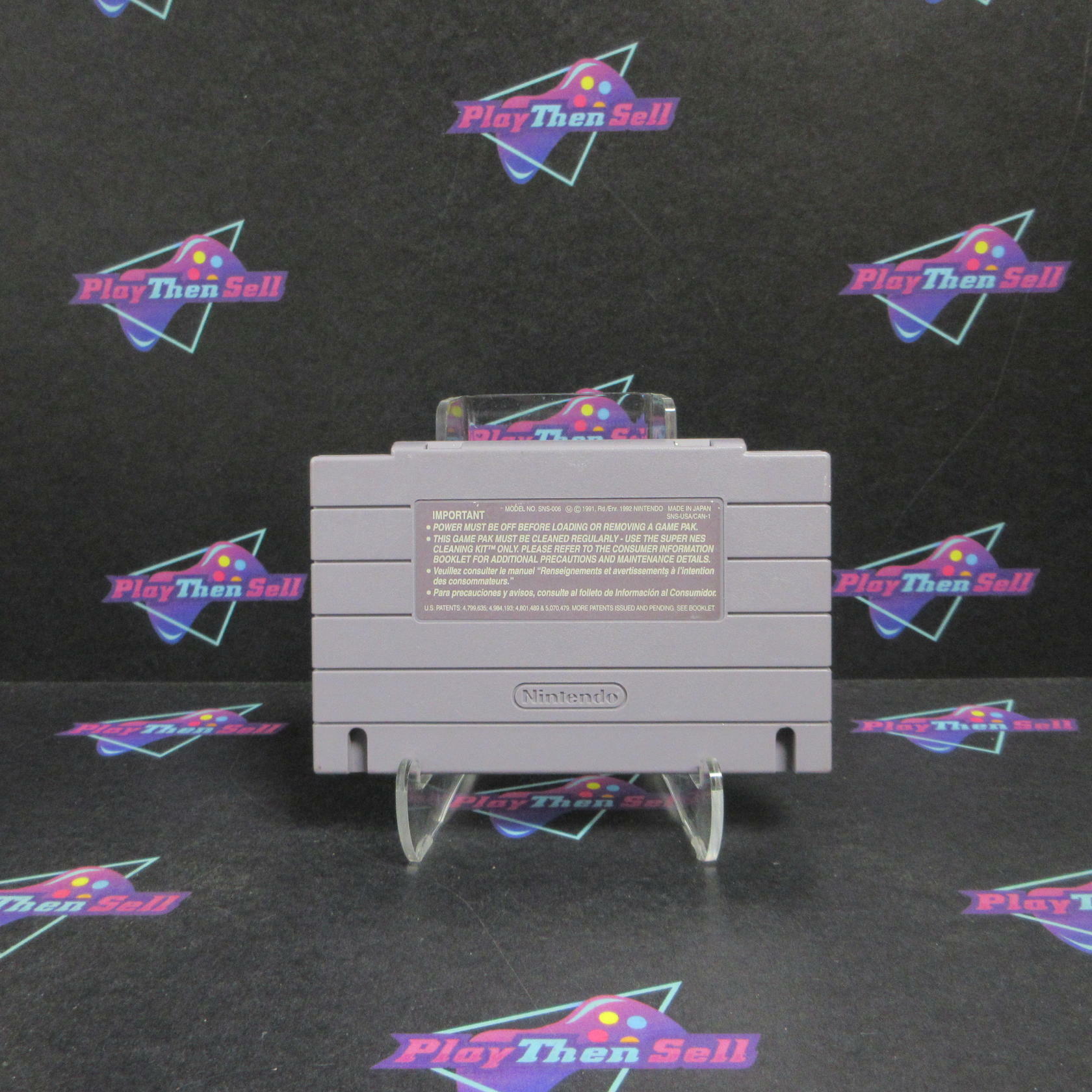 Pitfall The Mayan Adventure Super Nintendo SNES - Refurbished