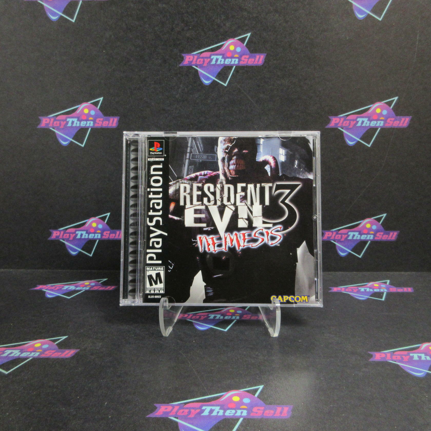 Resident Evil 3 Nemesis PS1 PlayStation 1 + Reg Card Complete - Refurbished