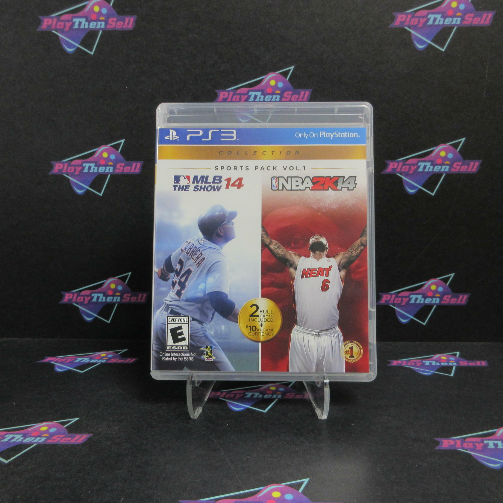 Sports Pack Vol 1 MLB 14 The Show/NBA2K14 PS3 PlayStation 3 Complete - Refurbished