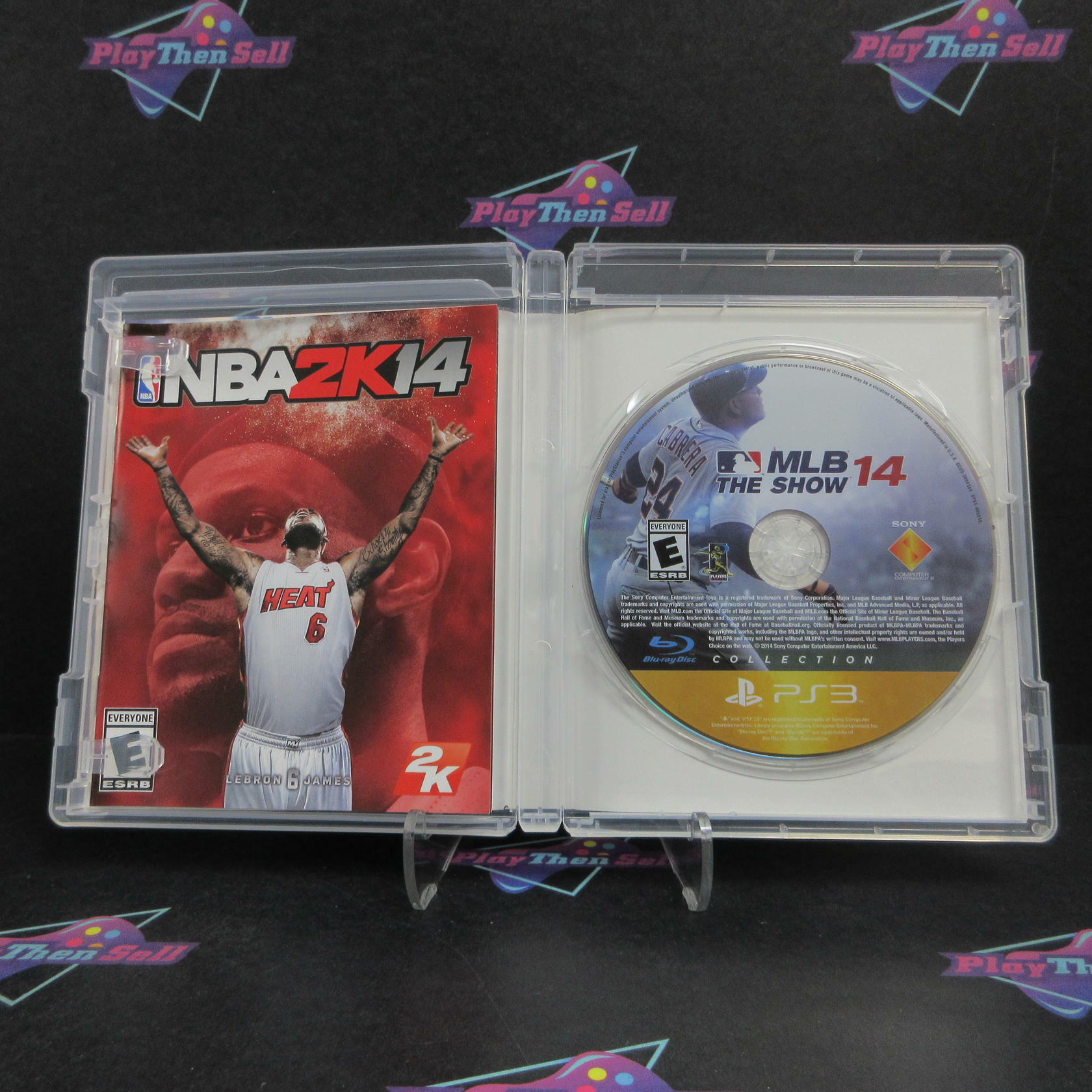 Sports Pack Vol 1 MLB 14 The Show/NBA2K14 PS3 PlayStation 3 Complete - Excellent