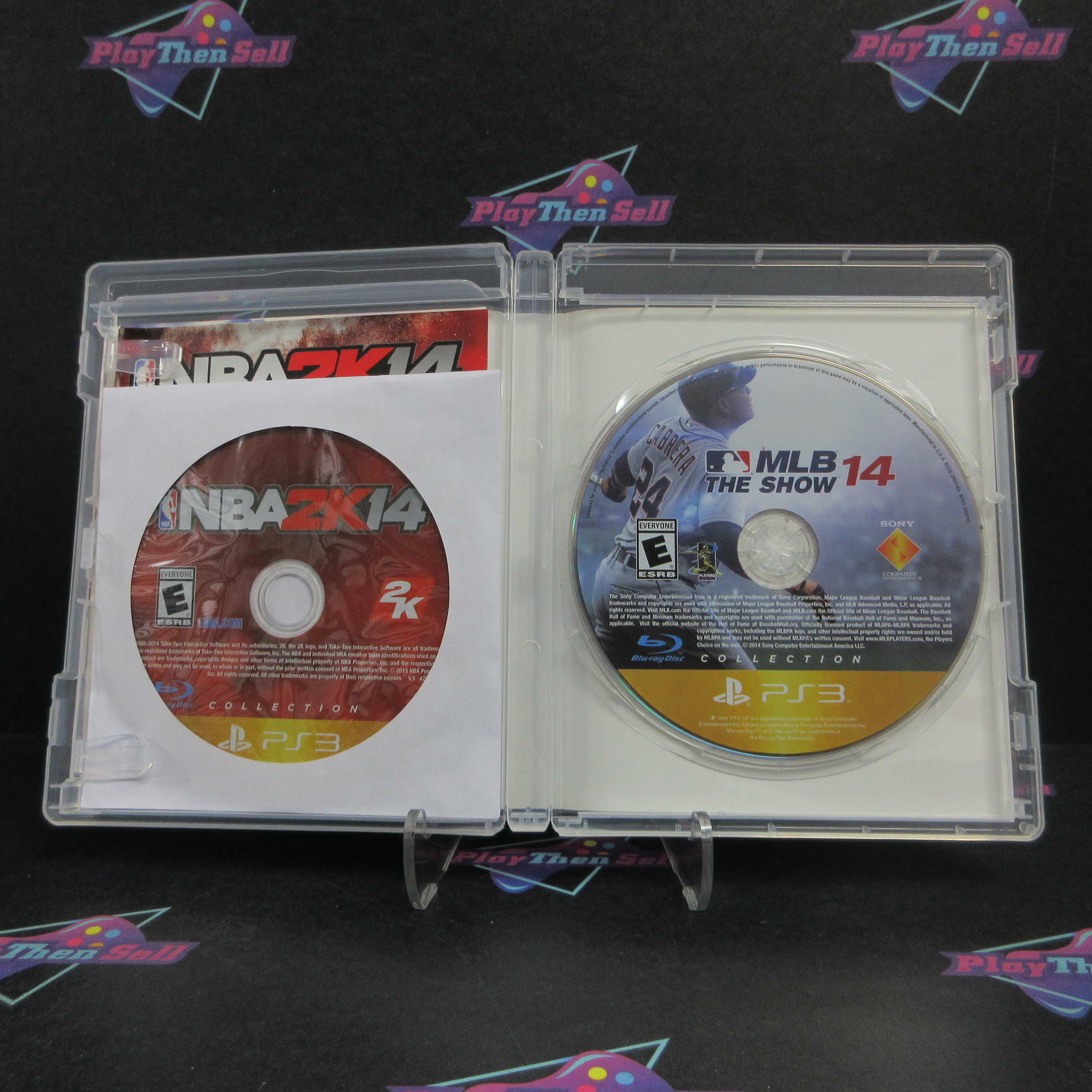 Sports Pack Vol 1 MLB 14 The Show/NBA2K14 PS3 PlayStation 3 Complete - Excellent