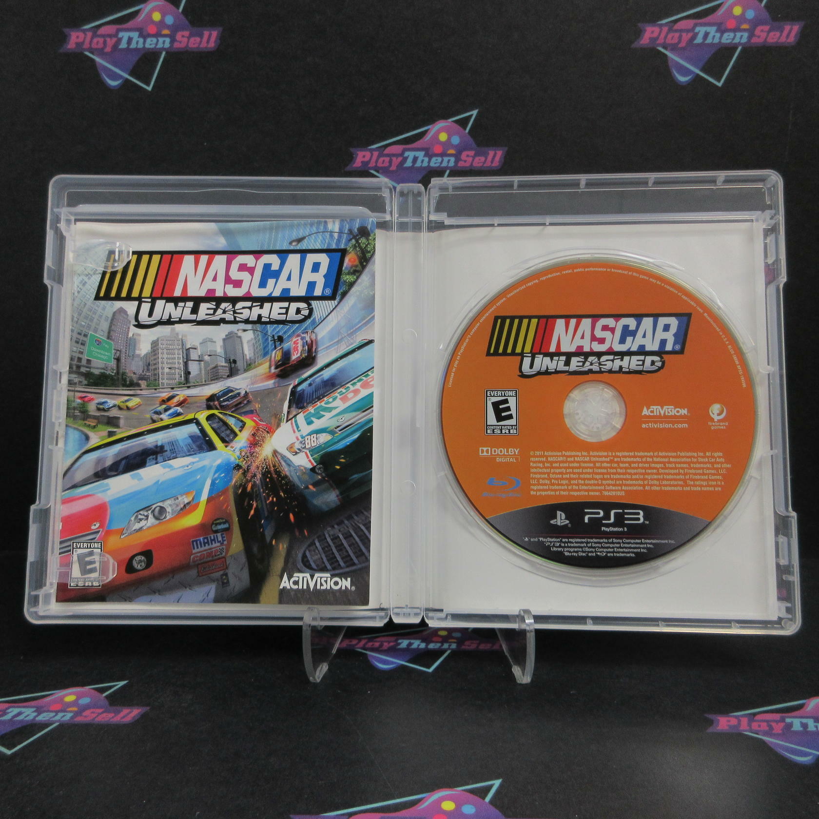 NASCAR Unleashed PS3 PlayStation 3 Complete - Excellent