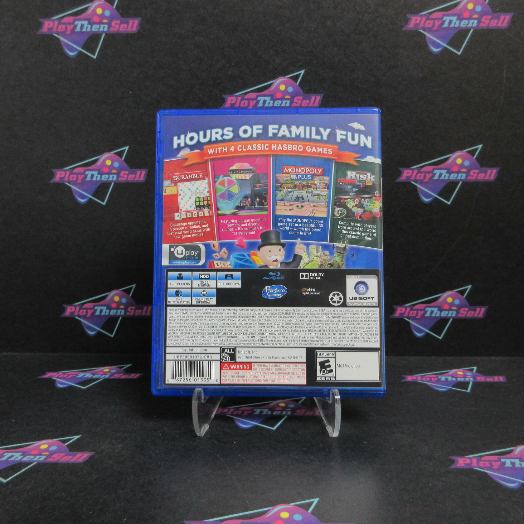 Hasbro Family Fun Pack PS4 PlayStation 4 Complete - Refurbished