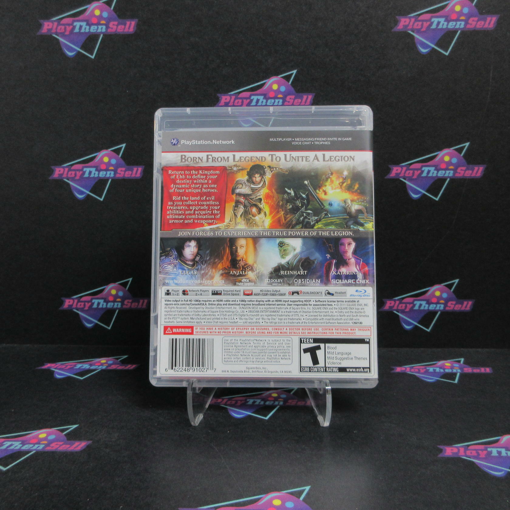 Dungeon Siege III PS3 PlayStation 3 Complete - Refurbished