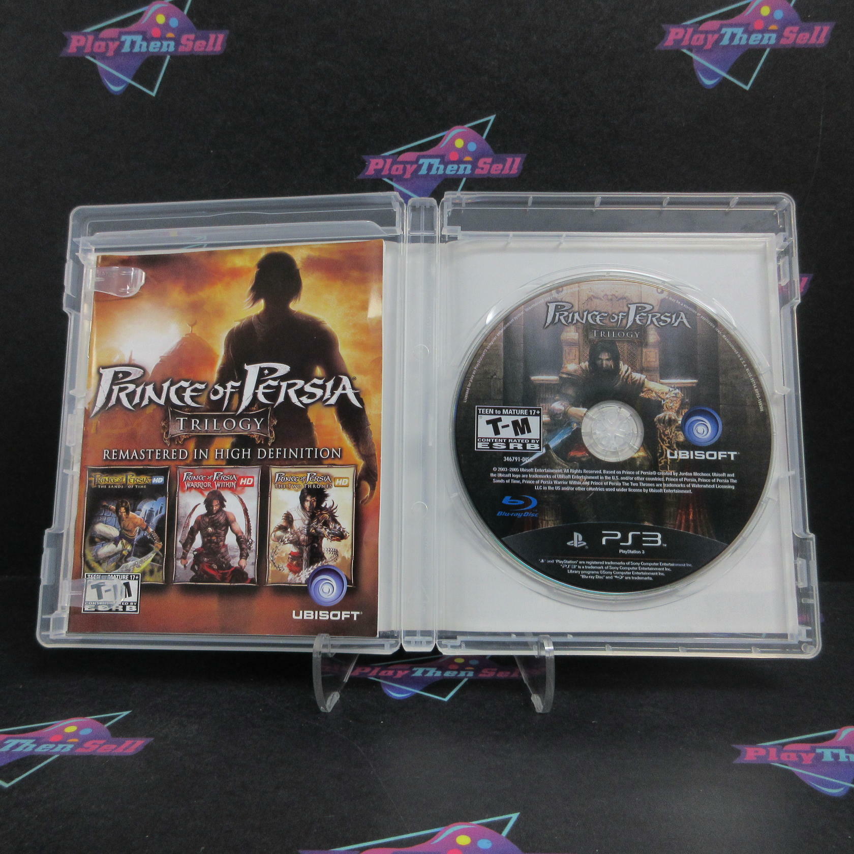 Prince of Persia Trilogy HD Remastered PS3 PlayStation 3 Complete - Excellent