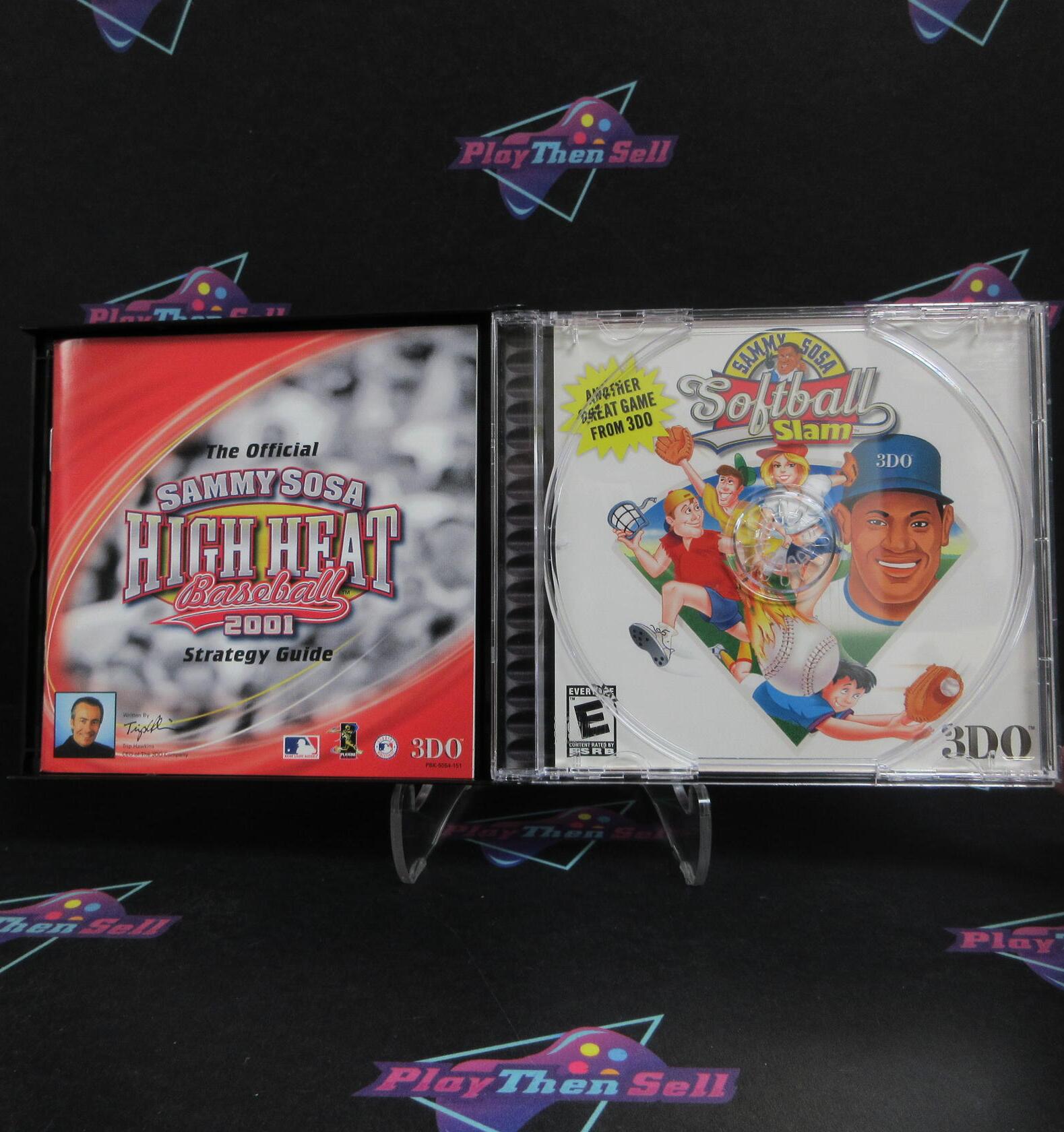 Sammy Sosa High Heat Baseball 2001 PS1 PlayStation 1 + Reg Complete - Refurbished