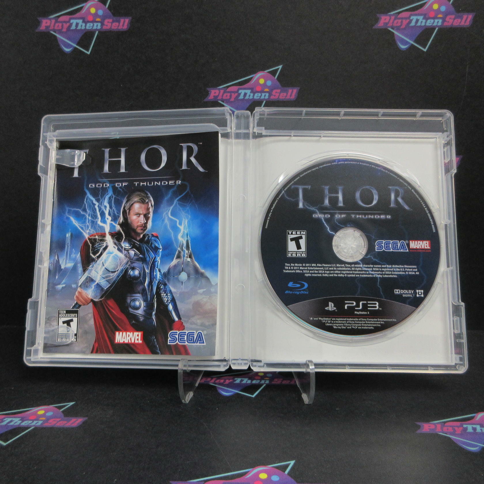 Thor God of Thunder PS3 PlayStation 3 Complete - Excellent