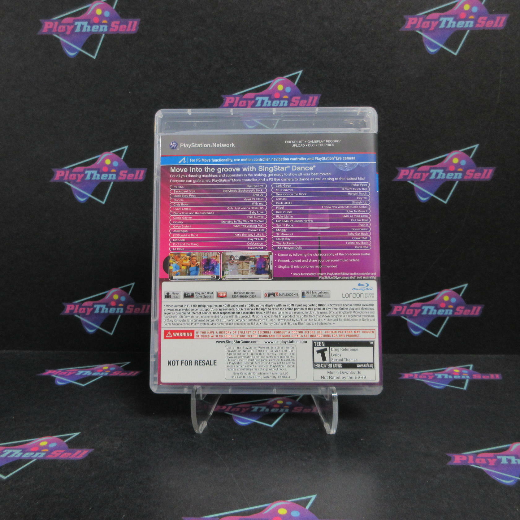 SingStar Dance PS3 PlayStation 3 Complete - Refurbished