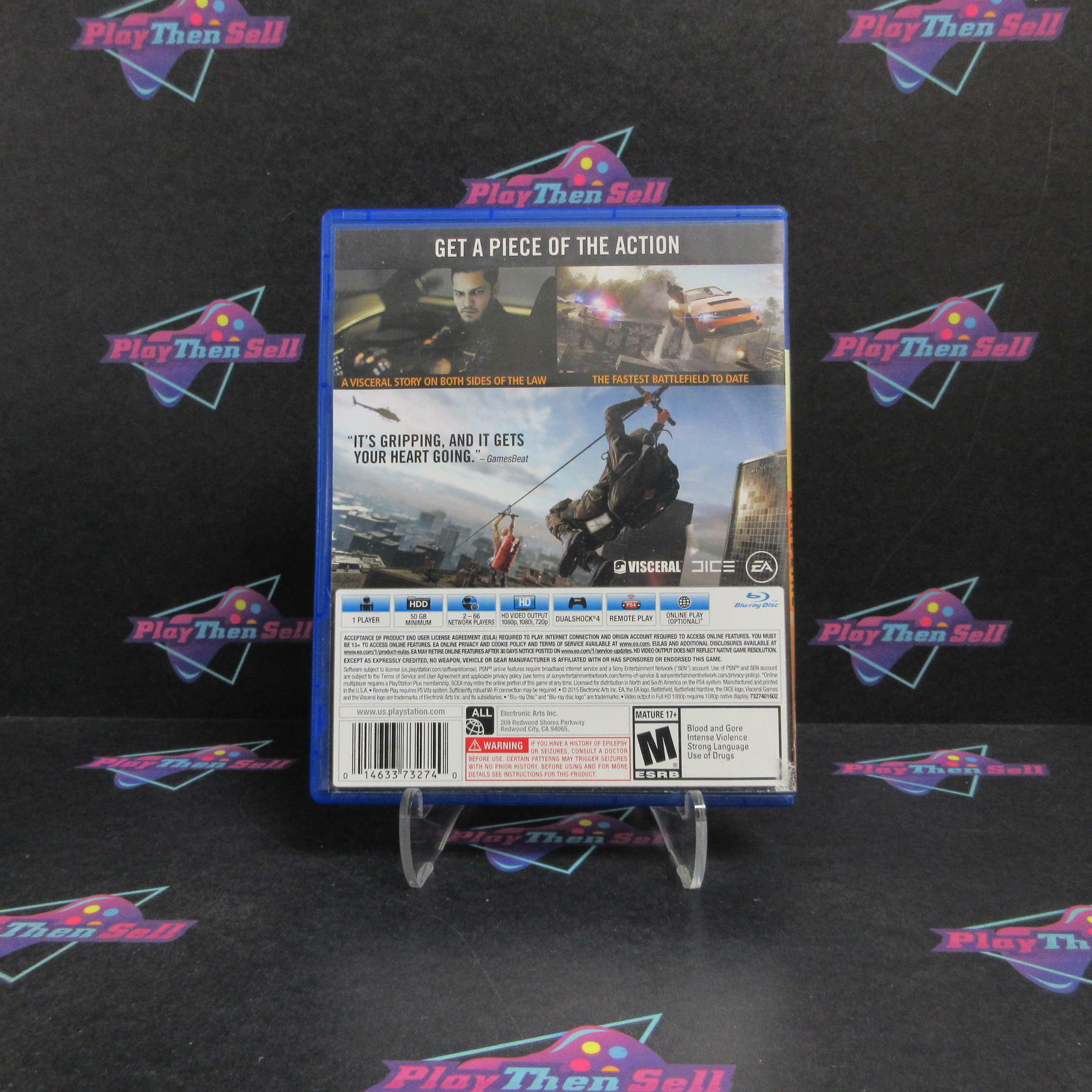 Battlefield Hardline PS4 PlayStation 4 Complete - Very Good