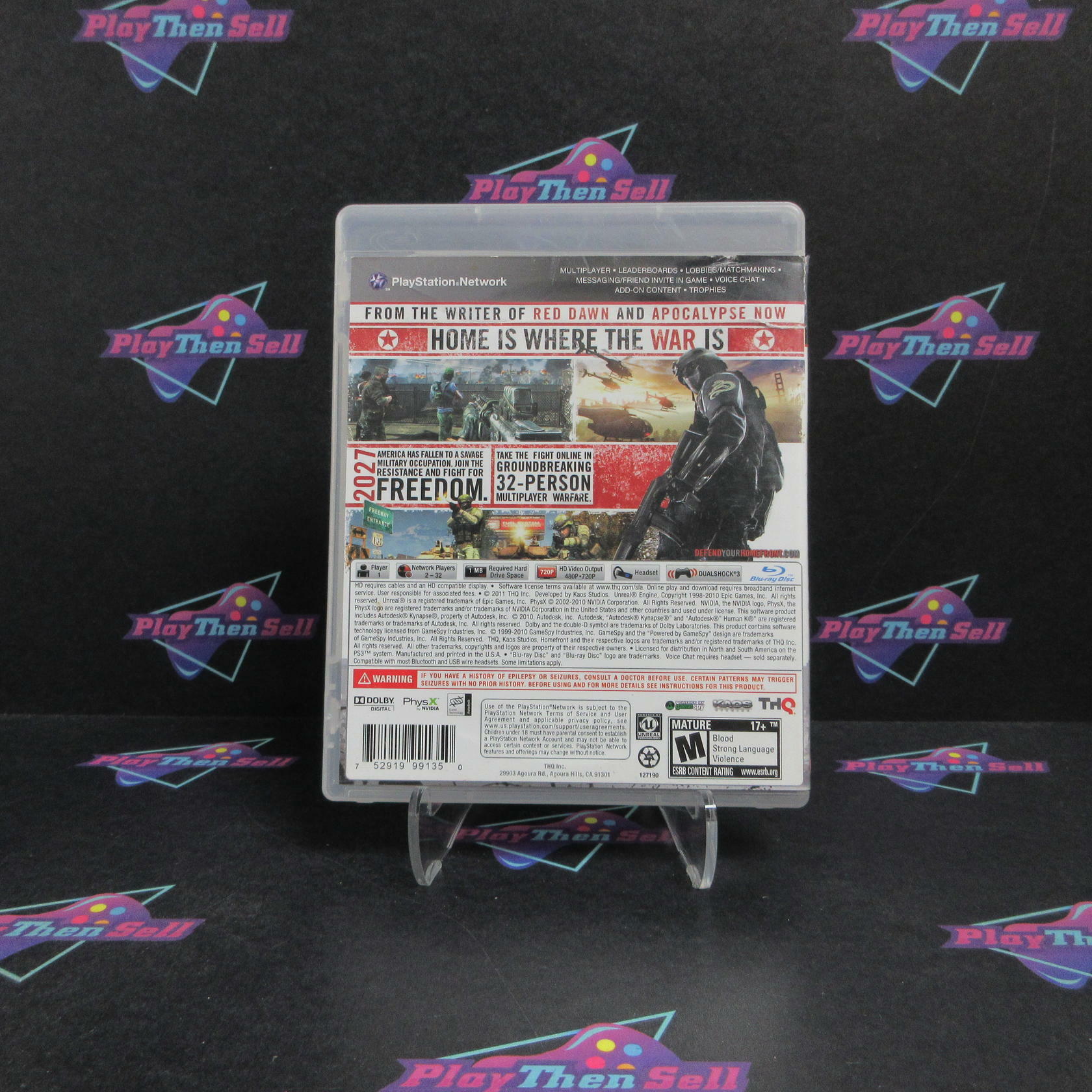 Homefront PS3 PlayStation 3 Complete - Very Good