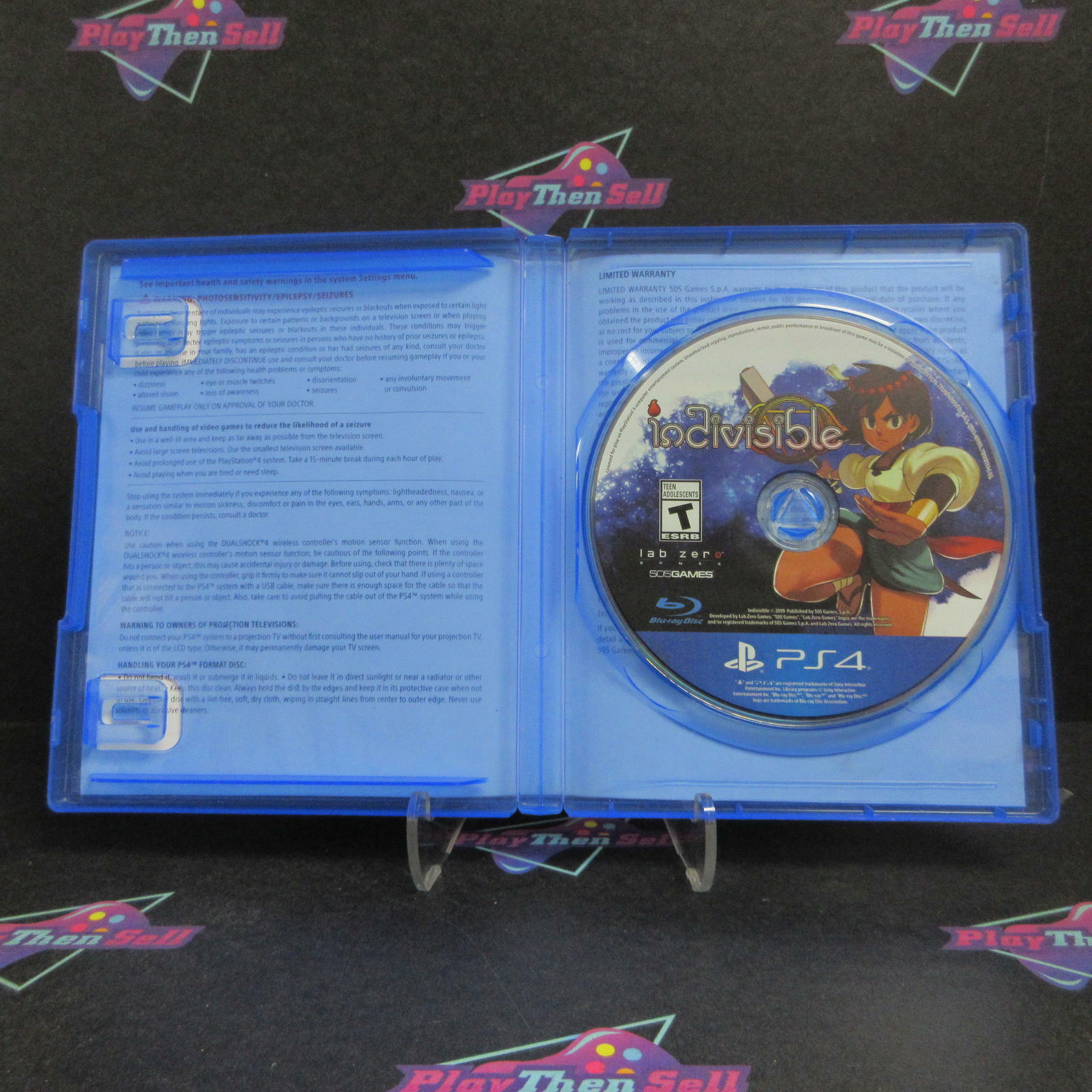 Indivisible PS4 PlayStation 4 Complete - Very Good