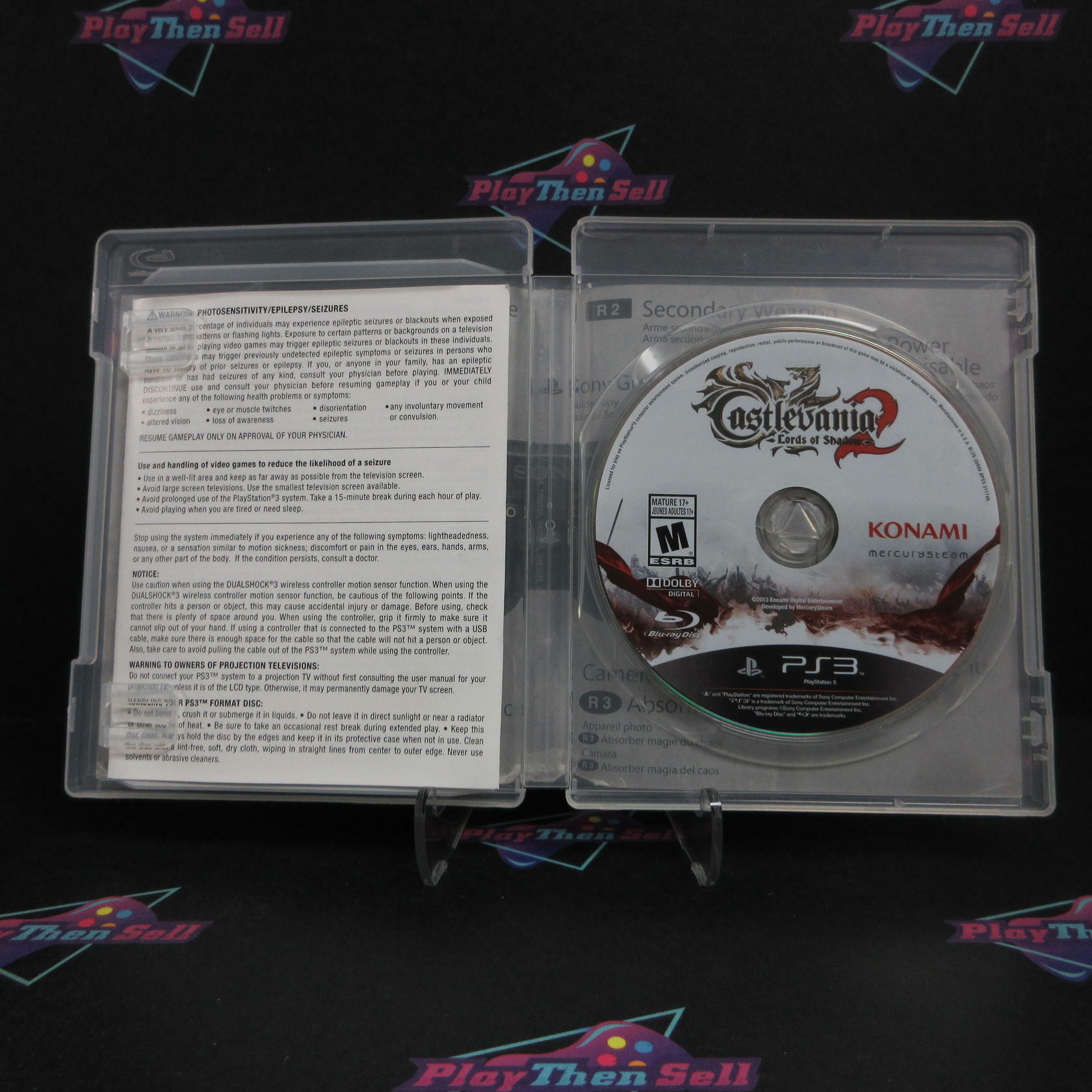Castlevania Lords of Shadow 2 PS3 PlayStation 3 Complete - Very Good