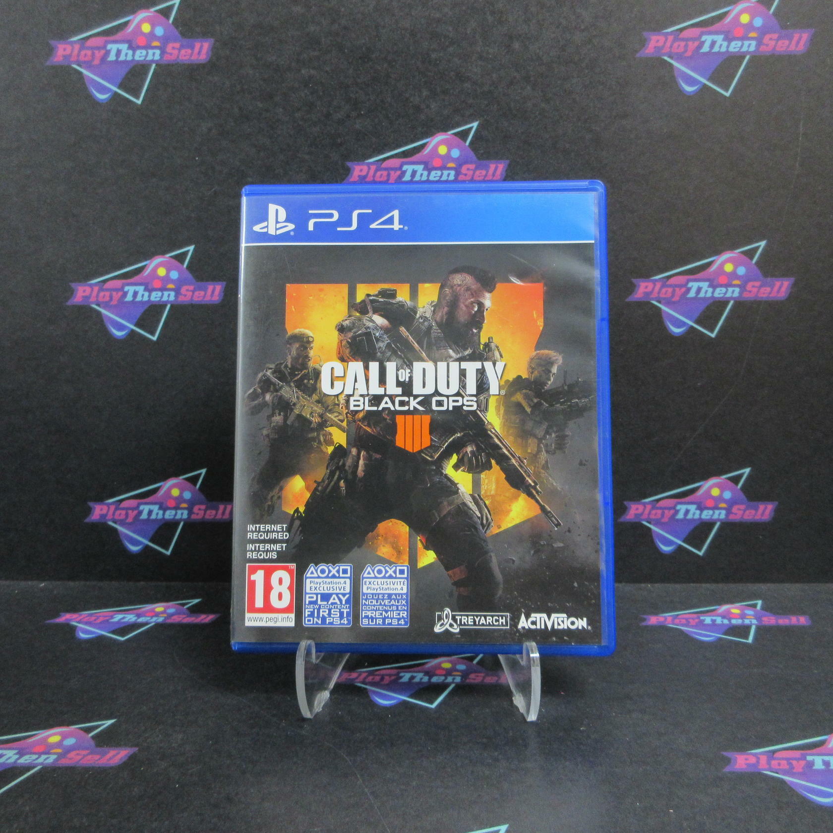 Call of Duty Black Ops 4 PS4 PlayStation 4 PAL Complete - Very Good