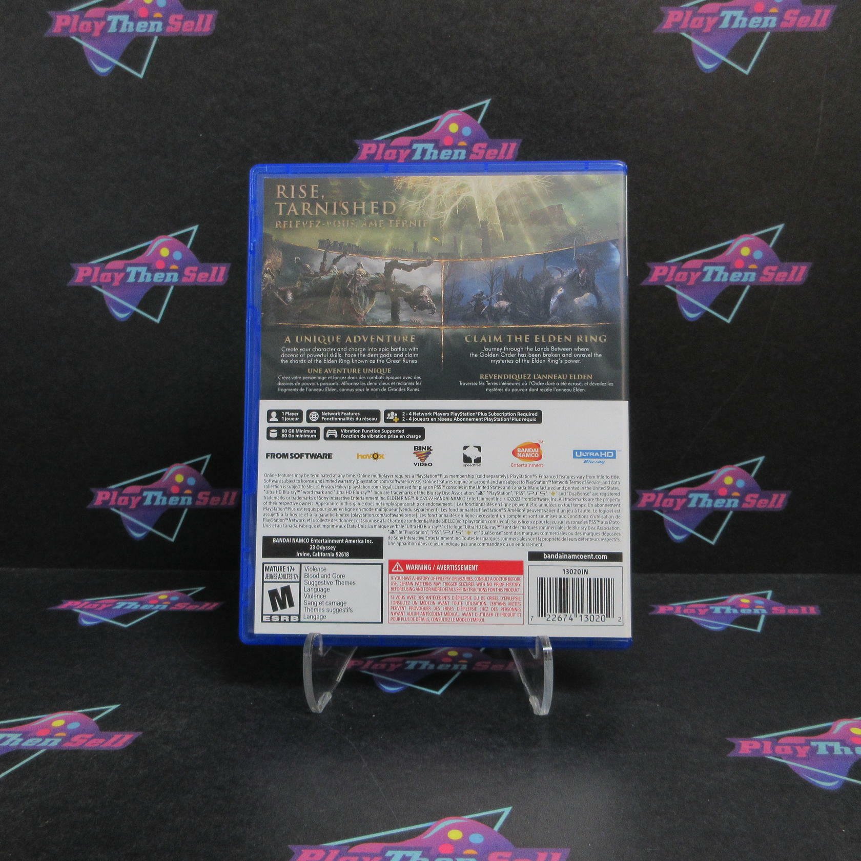 Elden Ring PS5 PlayStation 5 Complete - Refurbished