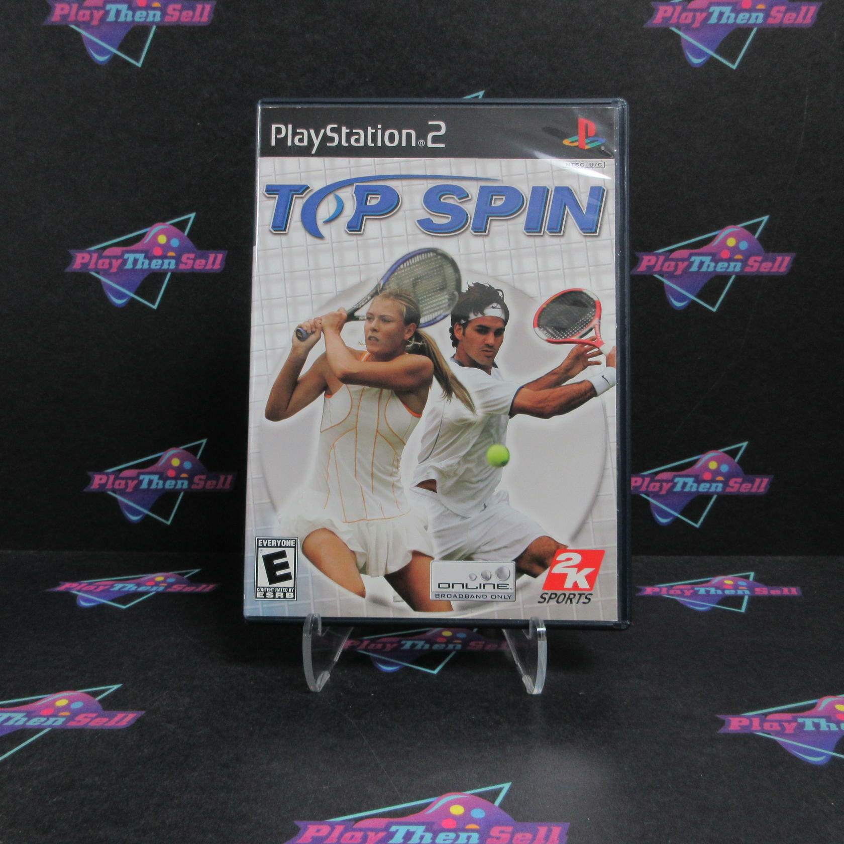 Top Spin PS2 PlayStation 2 Complete - Refurbished