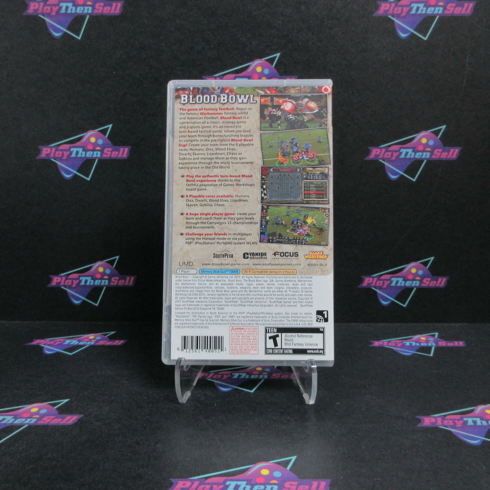 Blood Bowl Sony PSP Complete - Refurbished