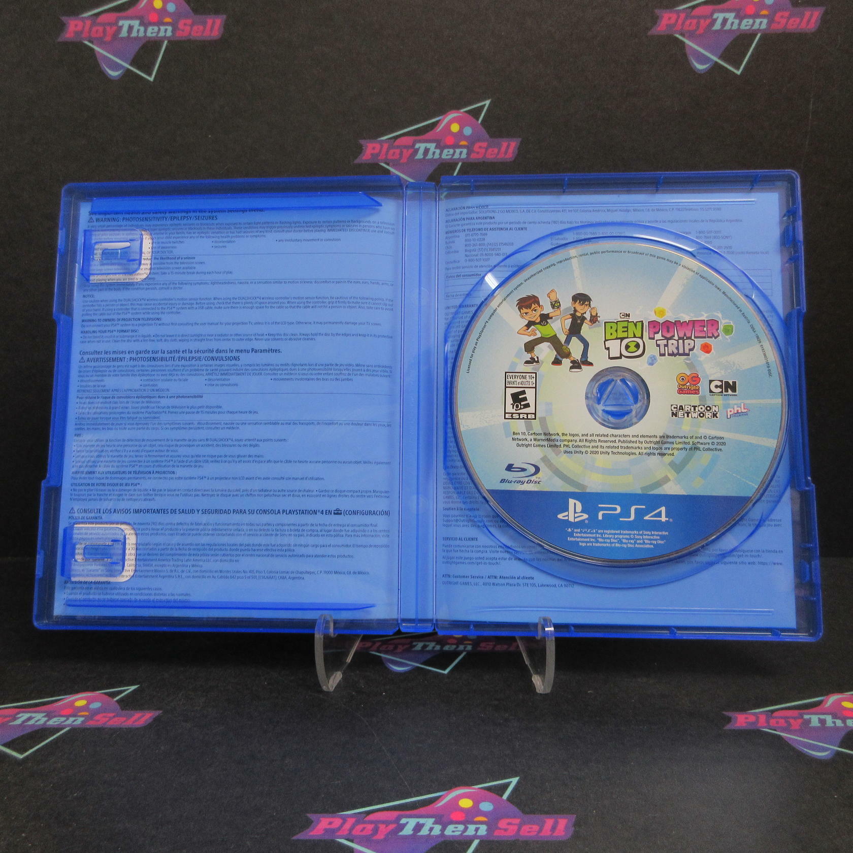 Ben 10 Power Trip PS4 PlayStation 4 Complete - Refurbished