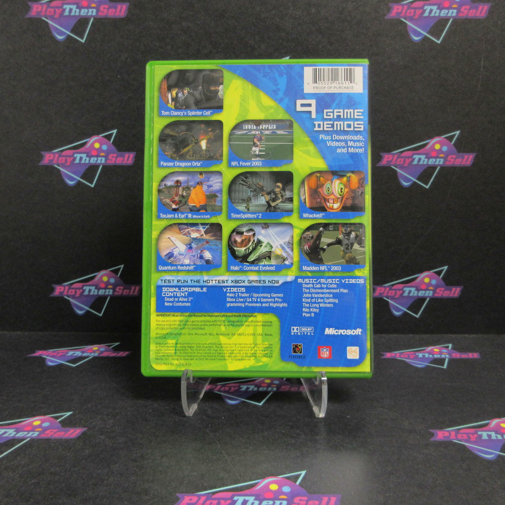 Exhibition Demo Disc Xbox Complete - Refurbished