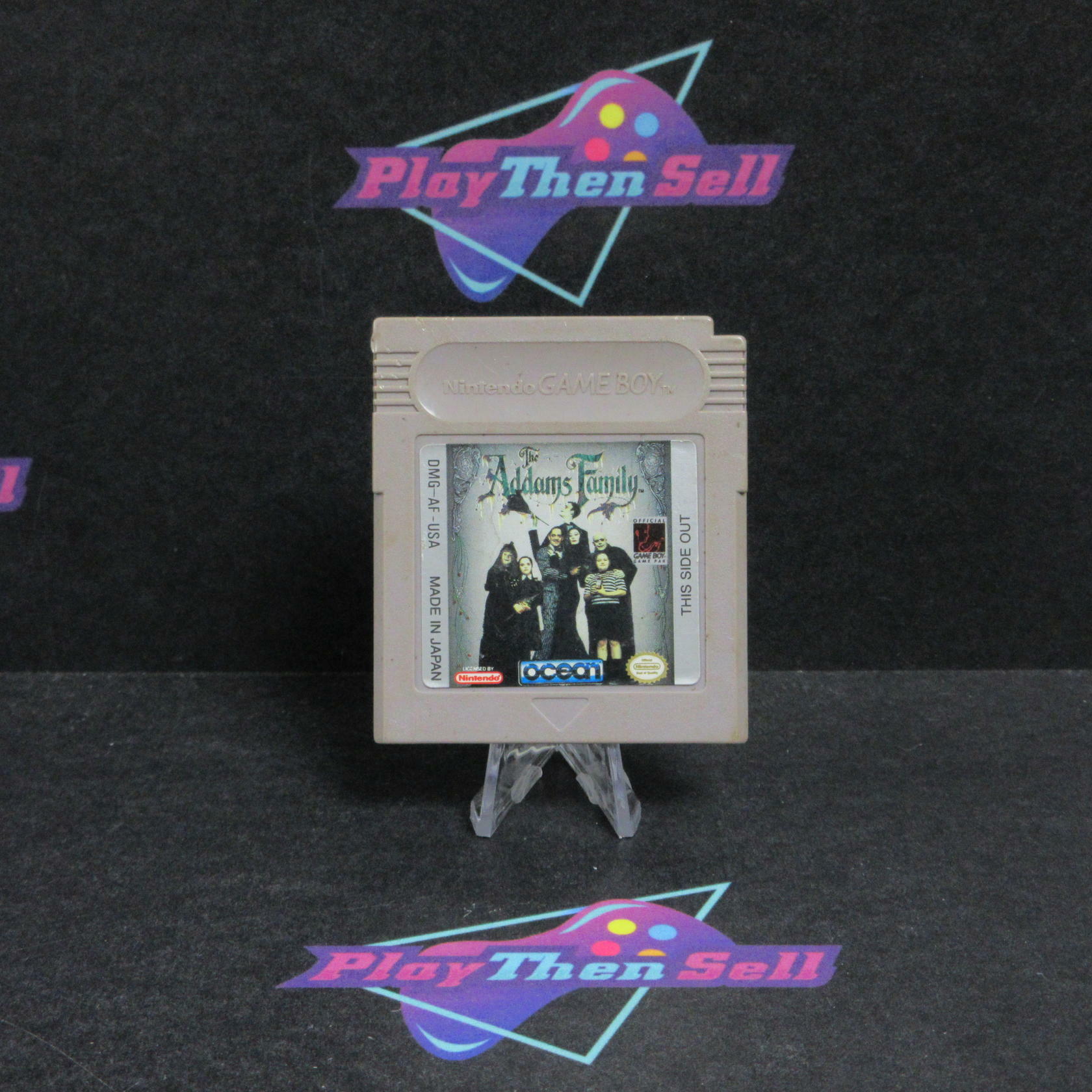 The Addams Family Nintendo GameBoy Cartridge / Tested - Very Good