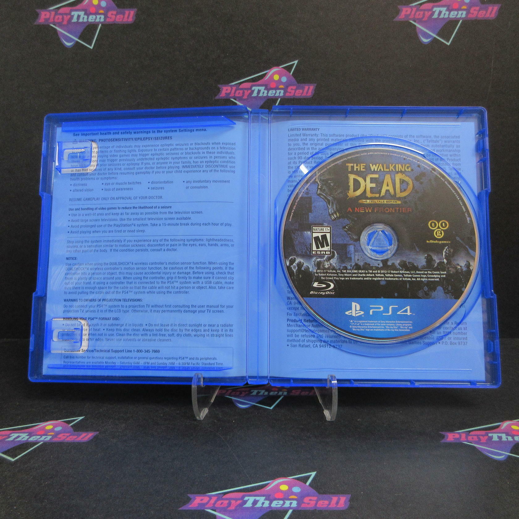 The Walking Dead A New Frontier PS4 PlayStation 4 Complete - Refurbished