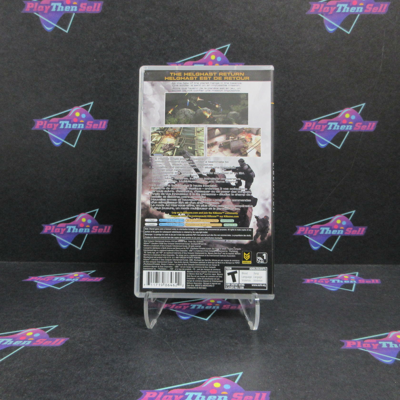 Killzone Liberation Sony PSP Favorites Complete - Refurbished