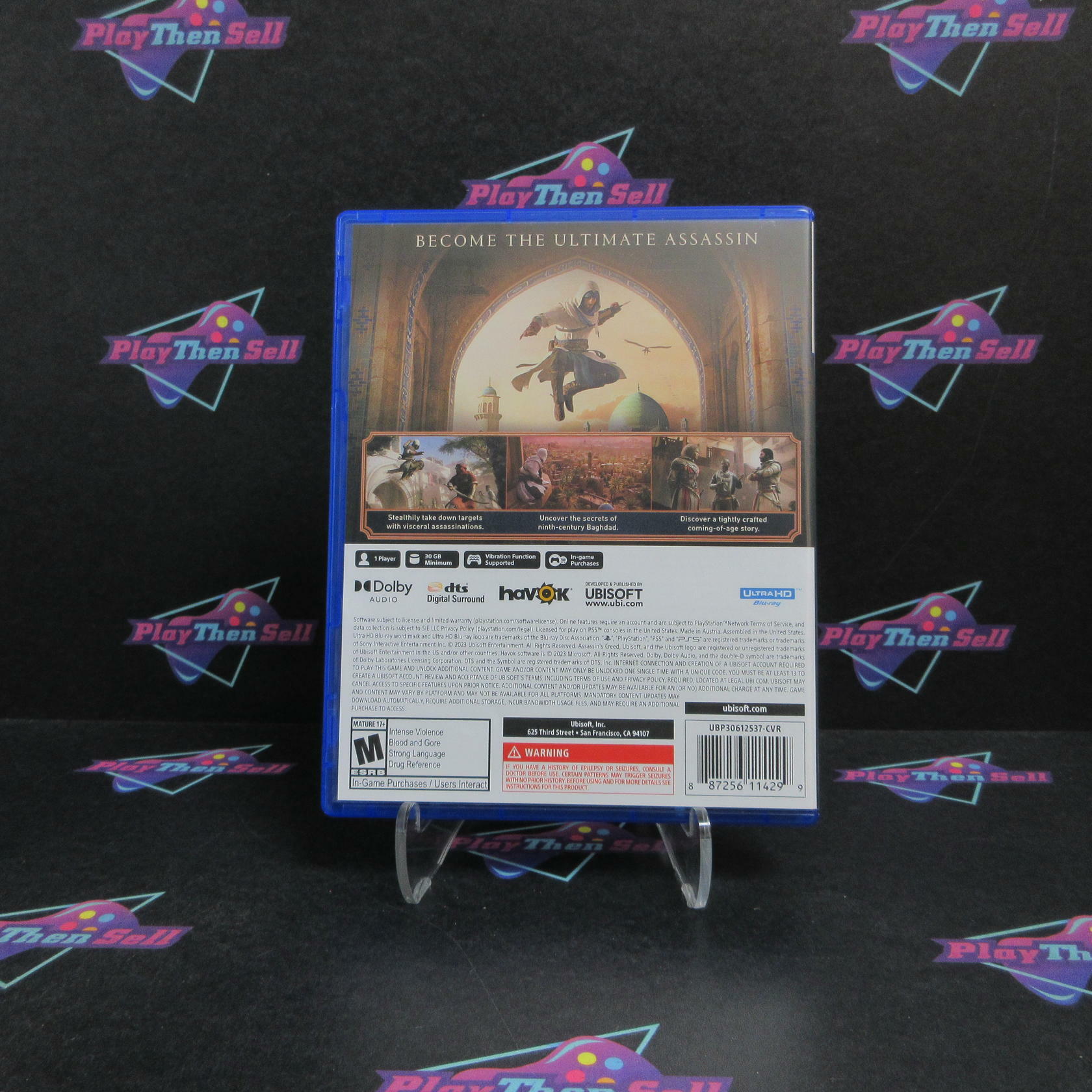 Assassin's Creed Mirage PS5 PlayStation 5 Complete - Refurbished