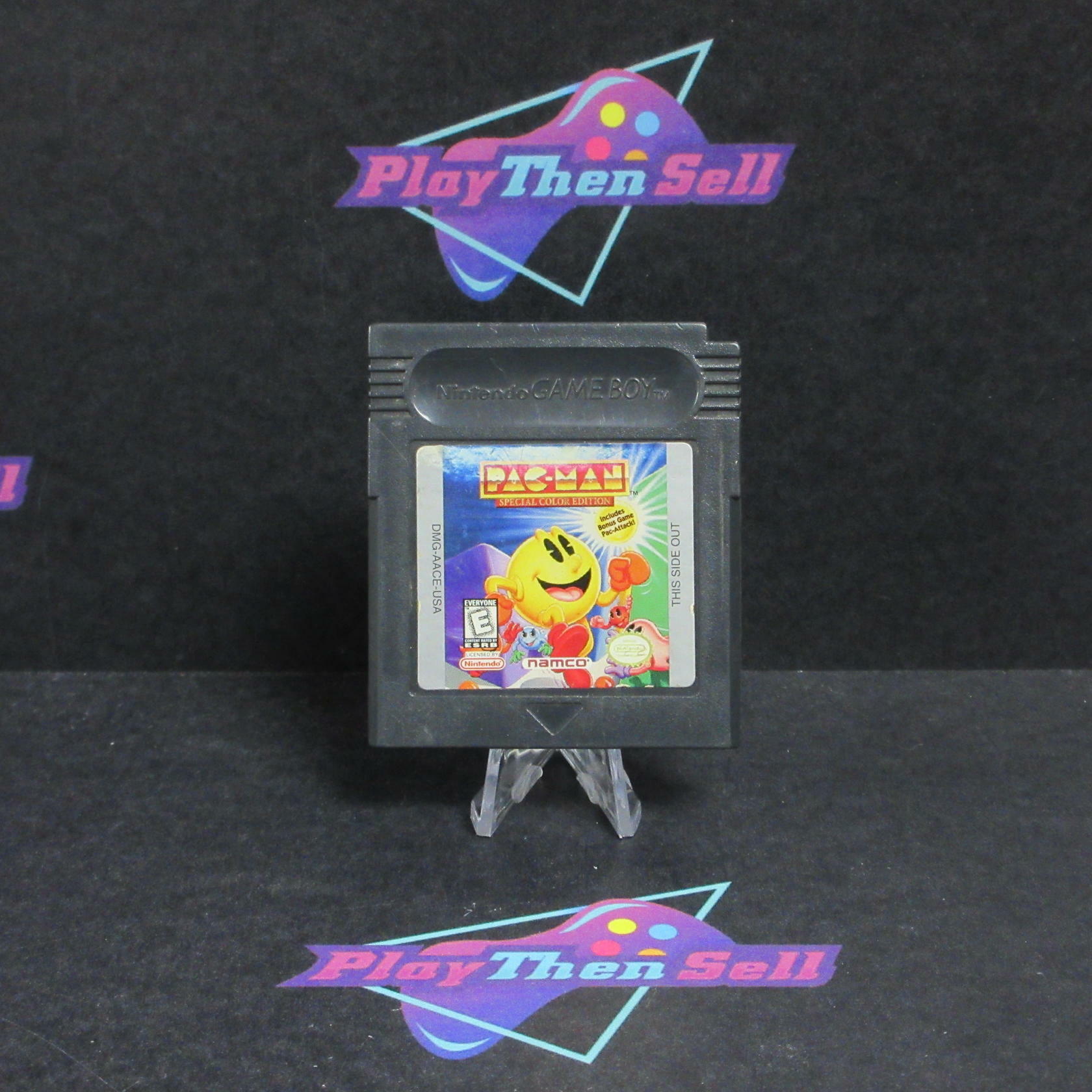 Pac-Man Special Color Edition Nintendo GameBoy Cartridge / Tested - Very Good
