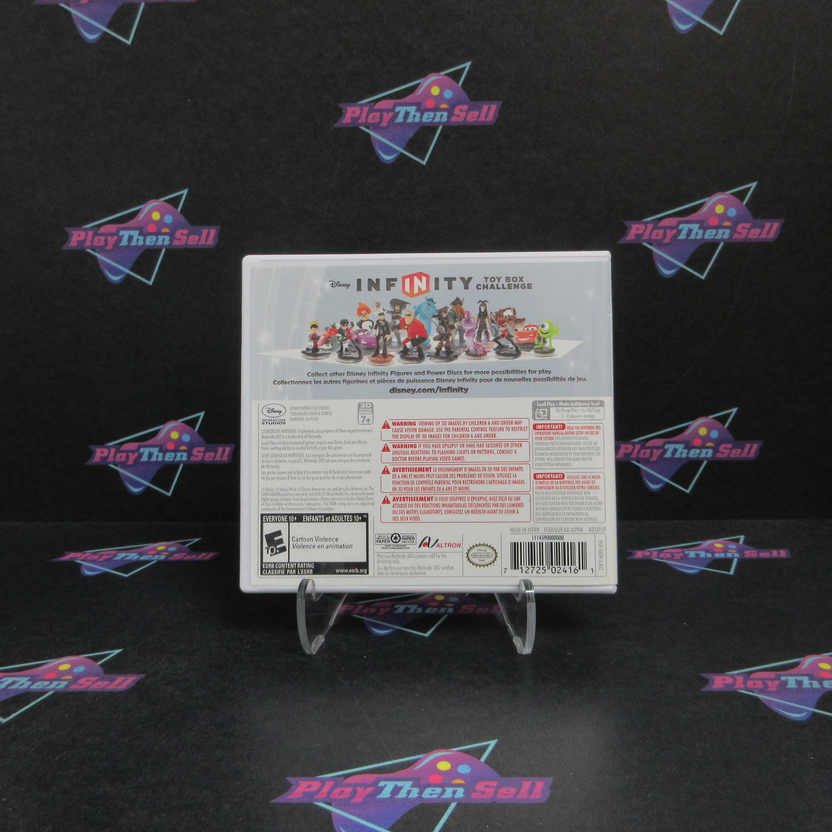 Disney Infinity Toy Box Challenge Nintendo 3DS Complete - Refurbished