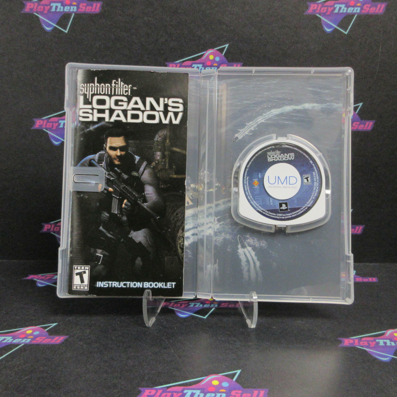 Syphon Filter Logan's Shadow Sony PSP Favorites Complete - Refurbished