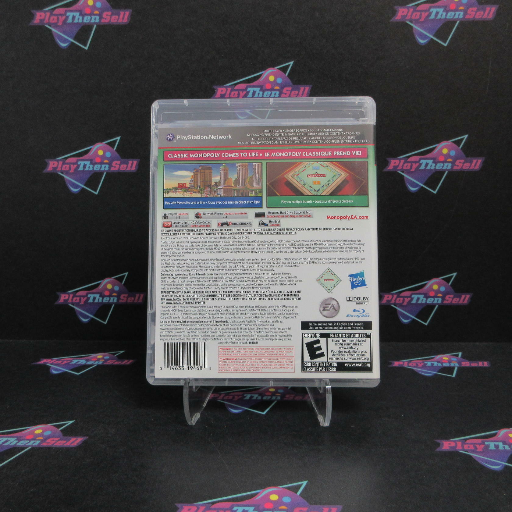 Monopoly Streets PS3 PlayStation 3 Complete - Refurbished