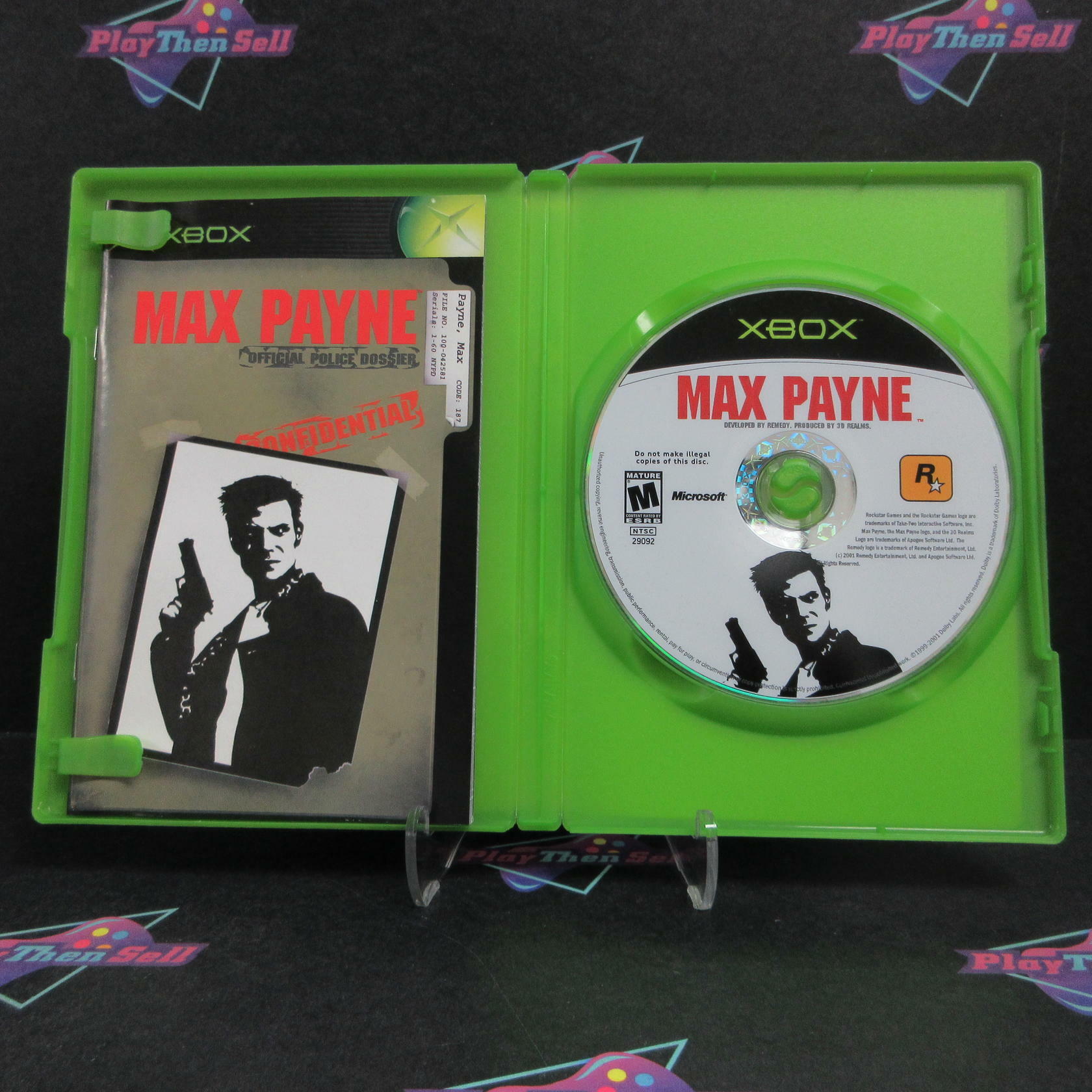 Max Payne Xbox Complete - Very Good