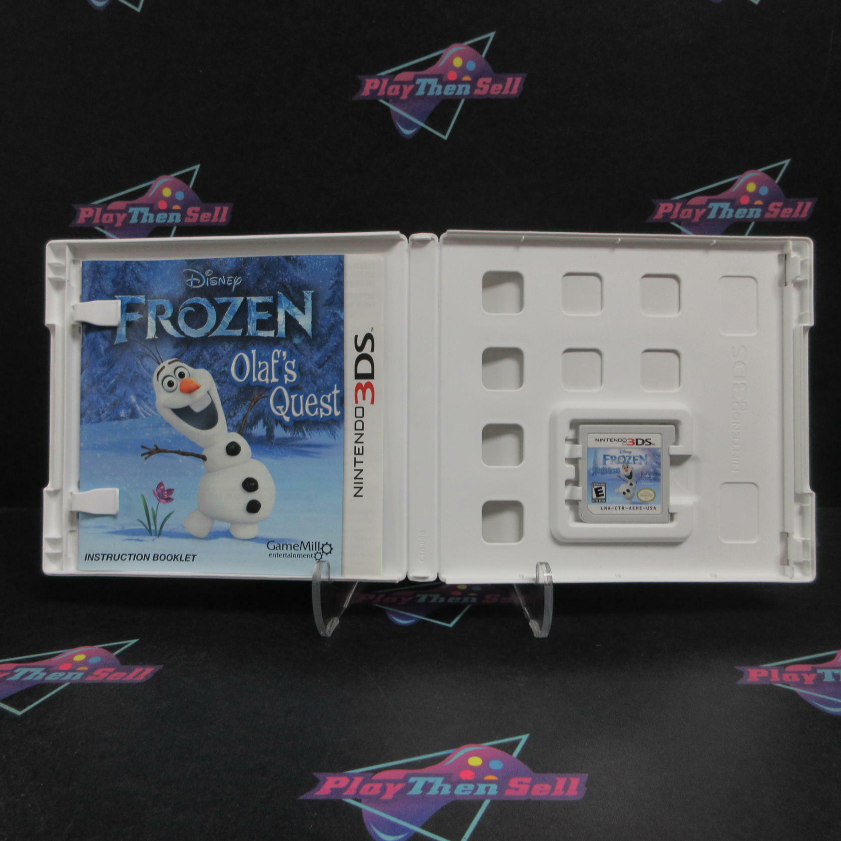 Frozen Olaf's Quest Nintendo 3DS Complete - Very Good