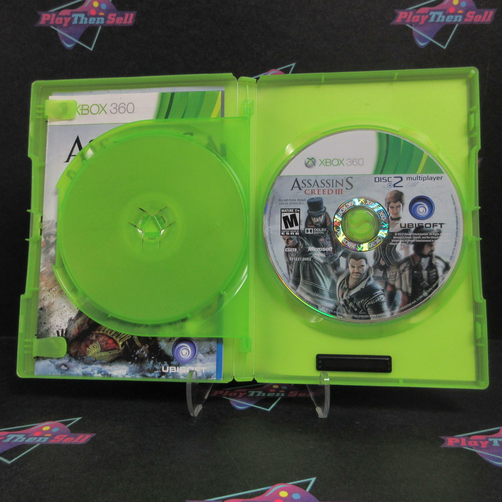 Assassin's Creed III Walmart Edition Xbox 360 Complete - Very Good