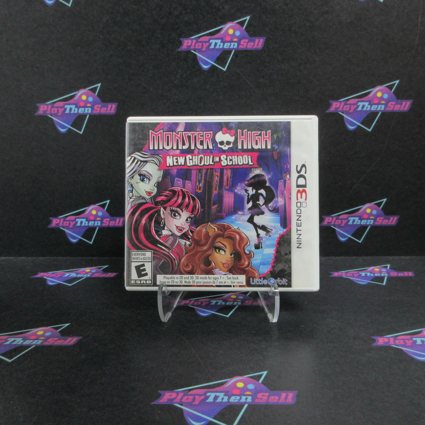 Monster High New Ghoul in School Nintendo 3DS Complete - Very Good