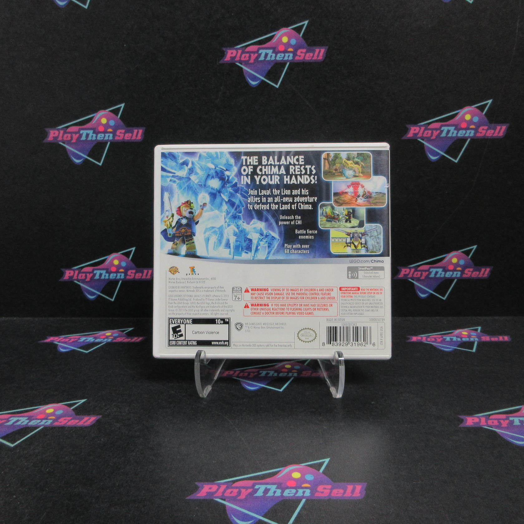 LEGO Chima Laval's Journey Nintendo 3DS Complete - Very Good