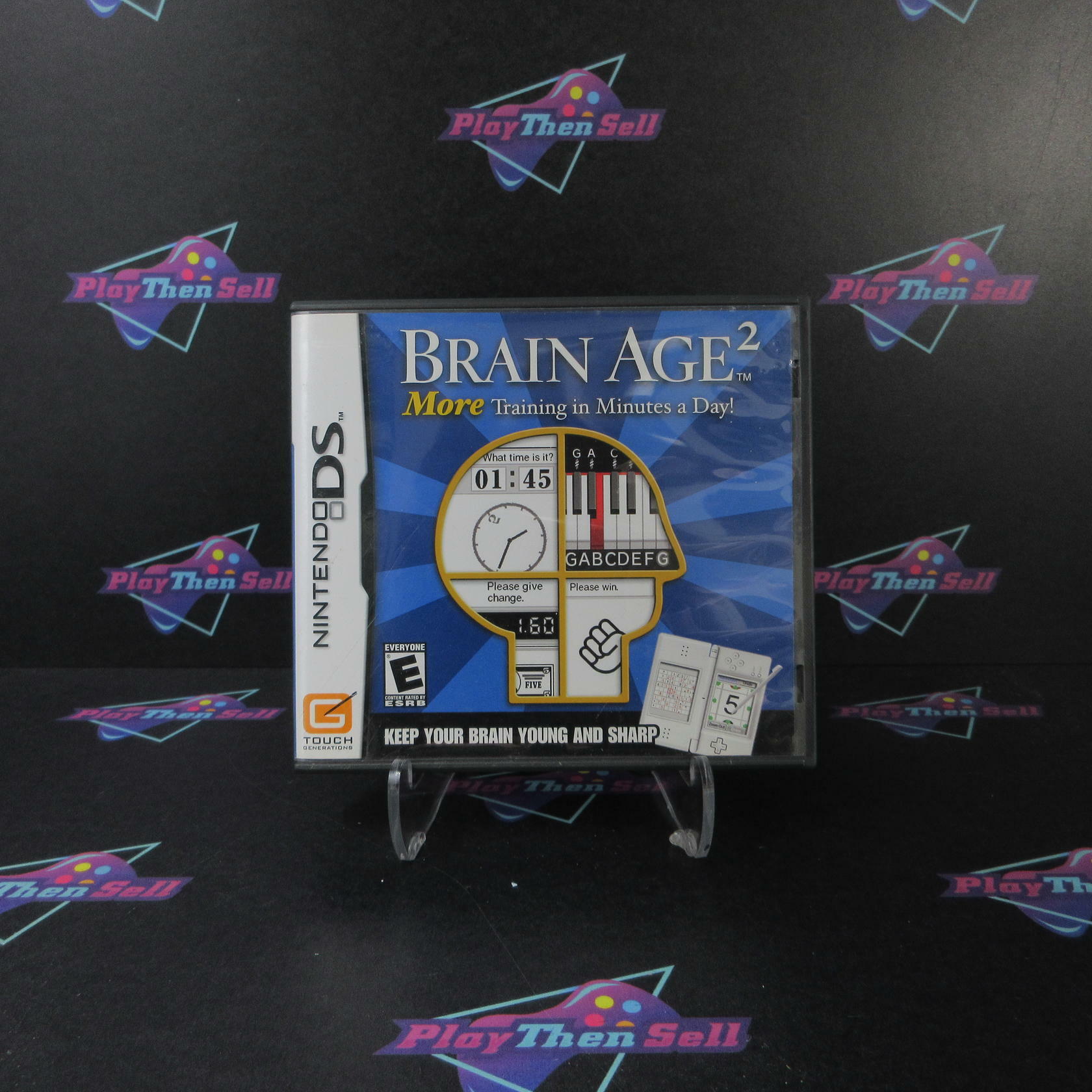 Brain Age 2 More Training in Minutes a Day Nintendo DS Complete - Very Good