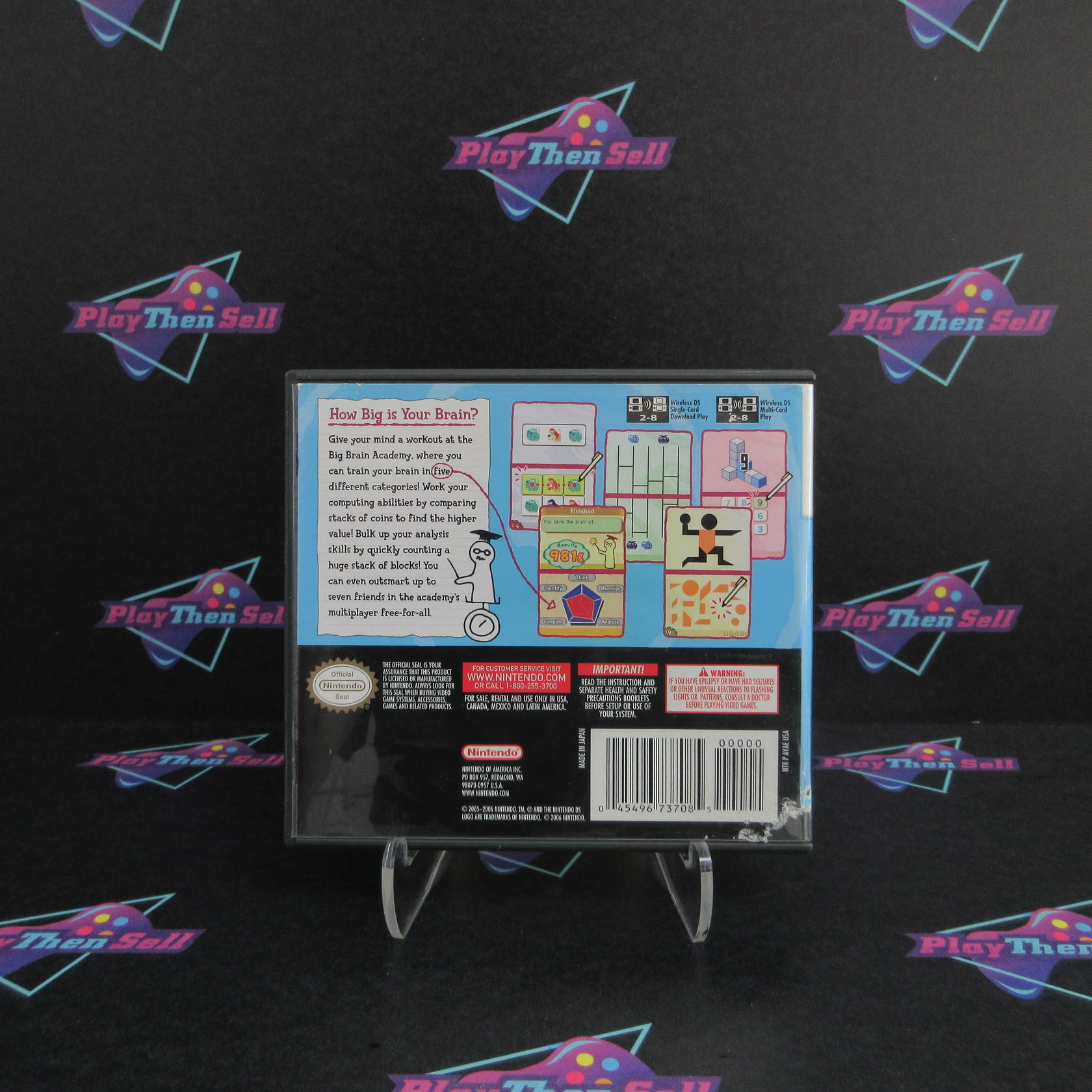 Big Brain Academy Nintendo DS Complete - Very Good