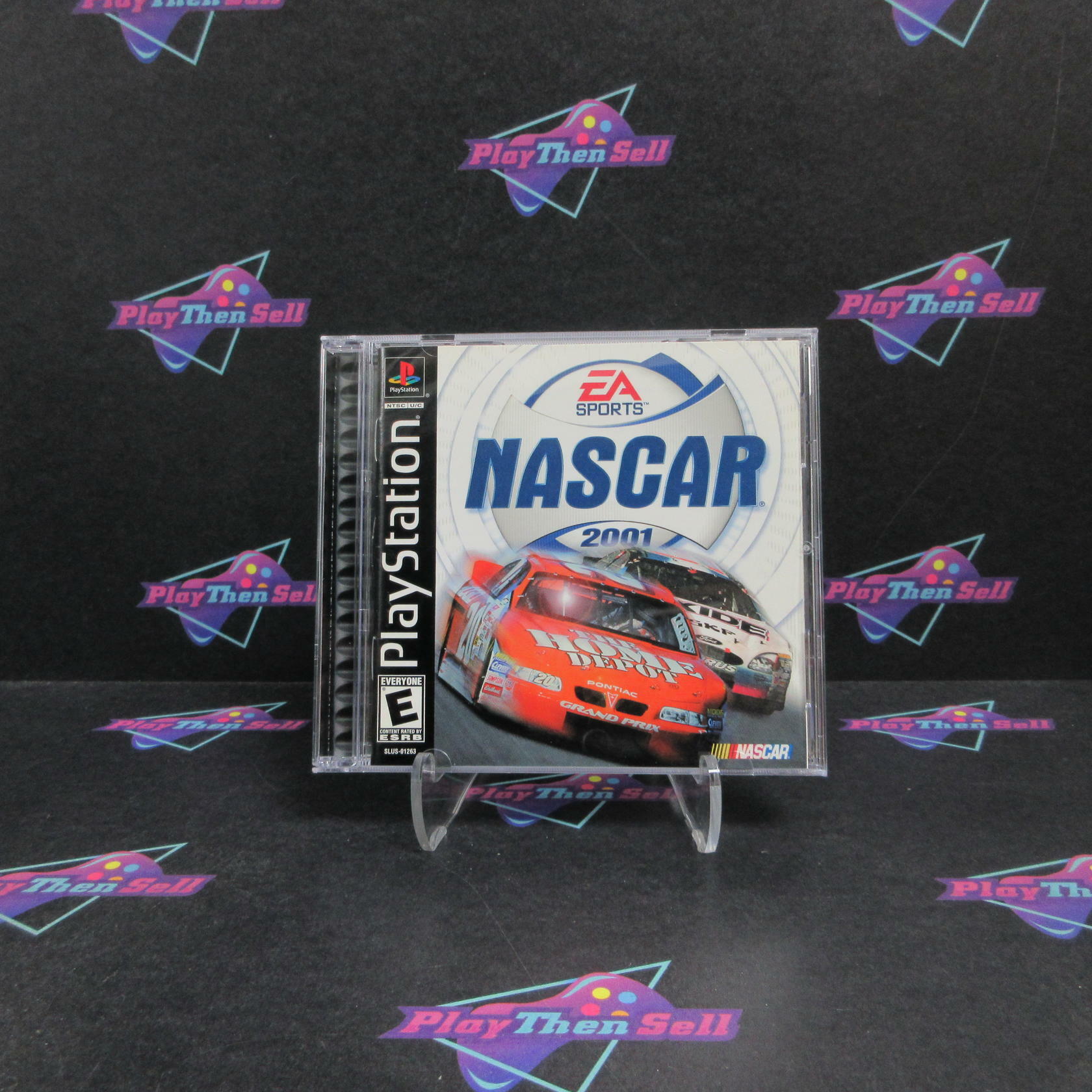 NASCAR 2001 PS1 PlayStation 1 Complete - Refurbished