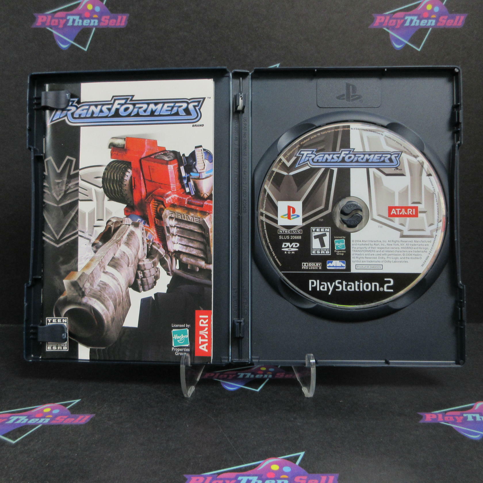 Transformers PS2 PlayStation 2 Complete - Refurbished