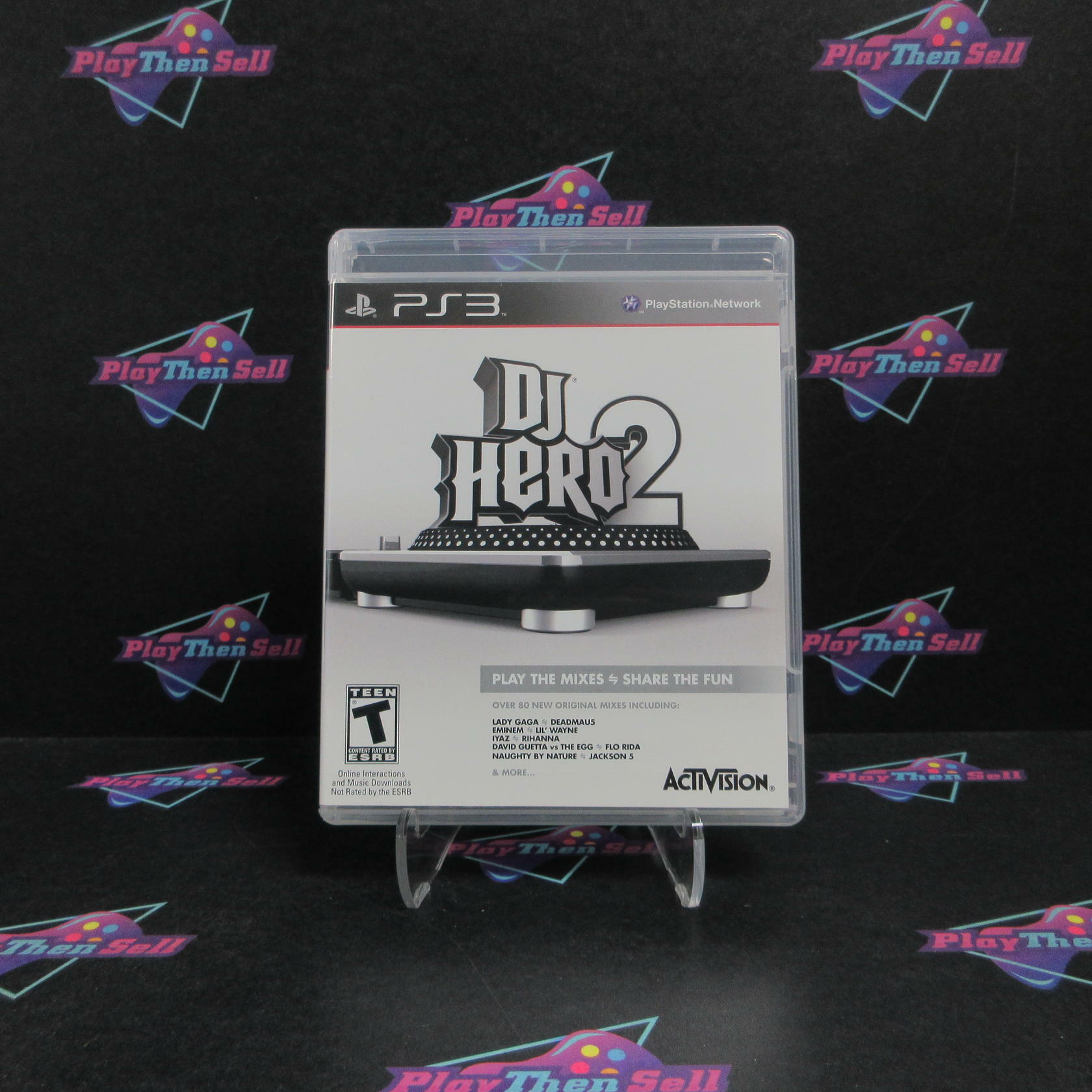 DJ Hero 2 PS3 PlayStation 3 Complete - Refurbished