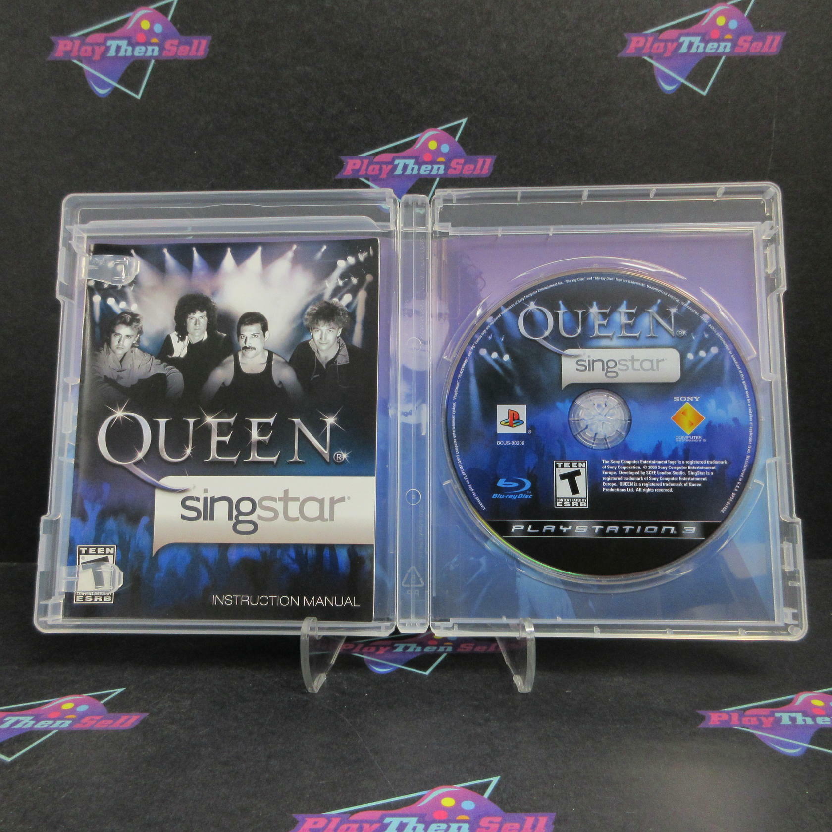 SingStar Queen PS3 PlayStation 3 Software Only + Reg Card Complete - Excellent